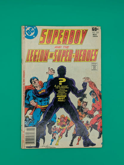 Superboy and the Legion of Super-Heroes #239: Alone Against His Comrades! (1978) - DC Comic - VG + Collectibles:Comic Books & Memorabilia:Comics:Comics & Graphic Novels JJJambers Jamboree