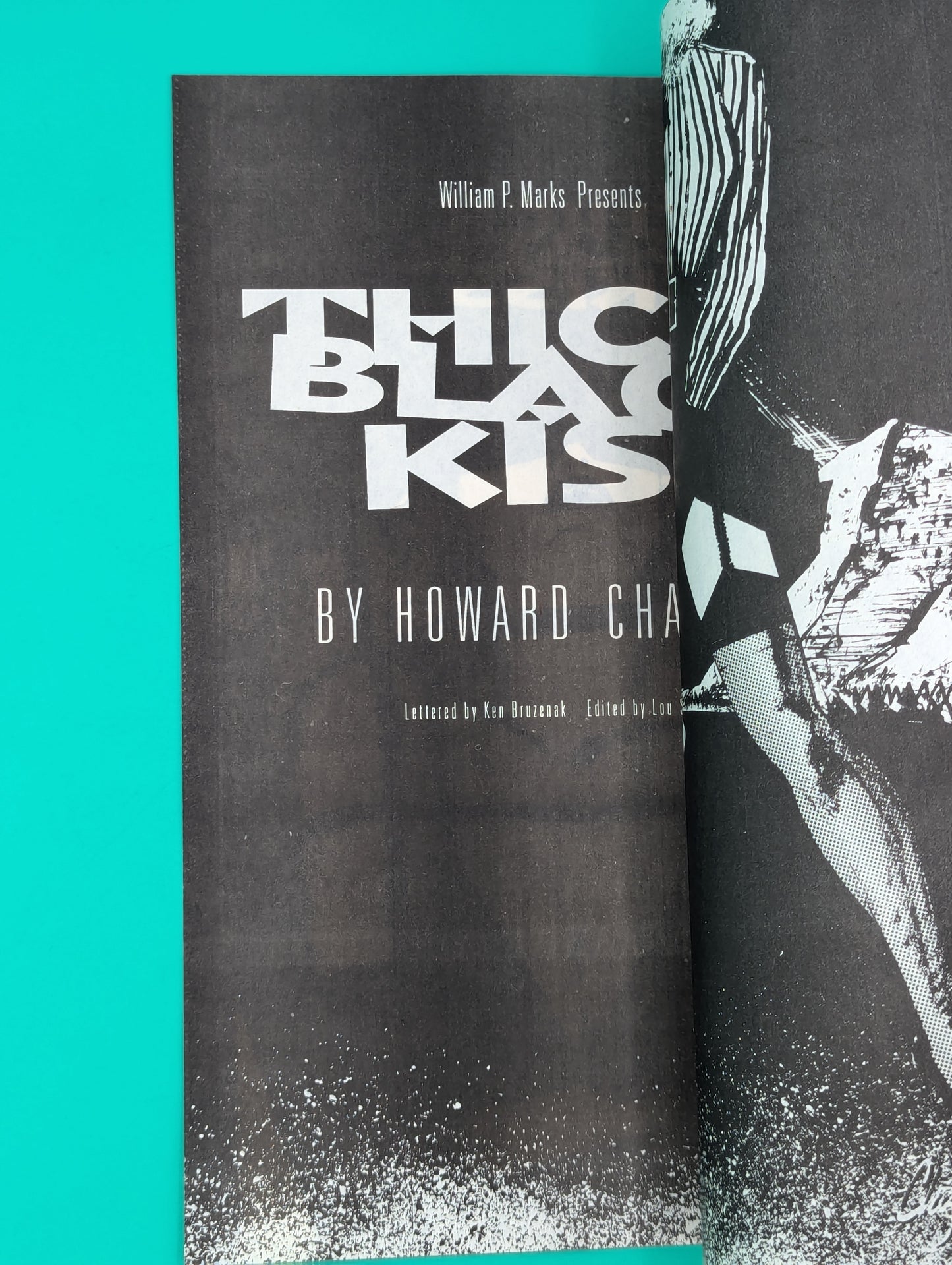 Thick Black Kiss (1993) - Vortex Comics Collectibles:Comic Books & Memorabilia:Comics:Comics & Graphic Novels JJJambers Vintage Vault   