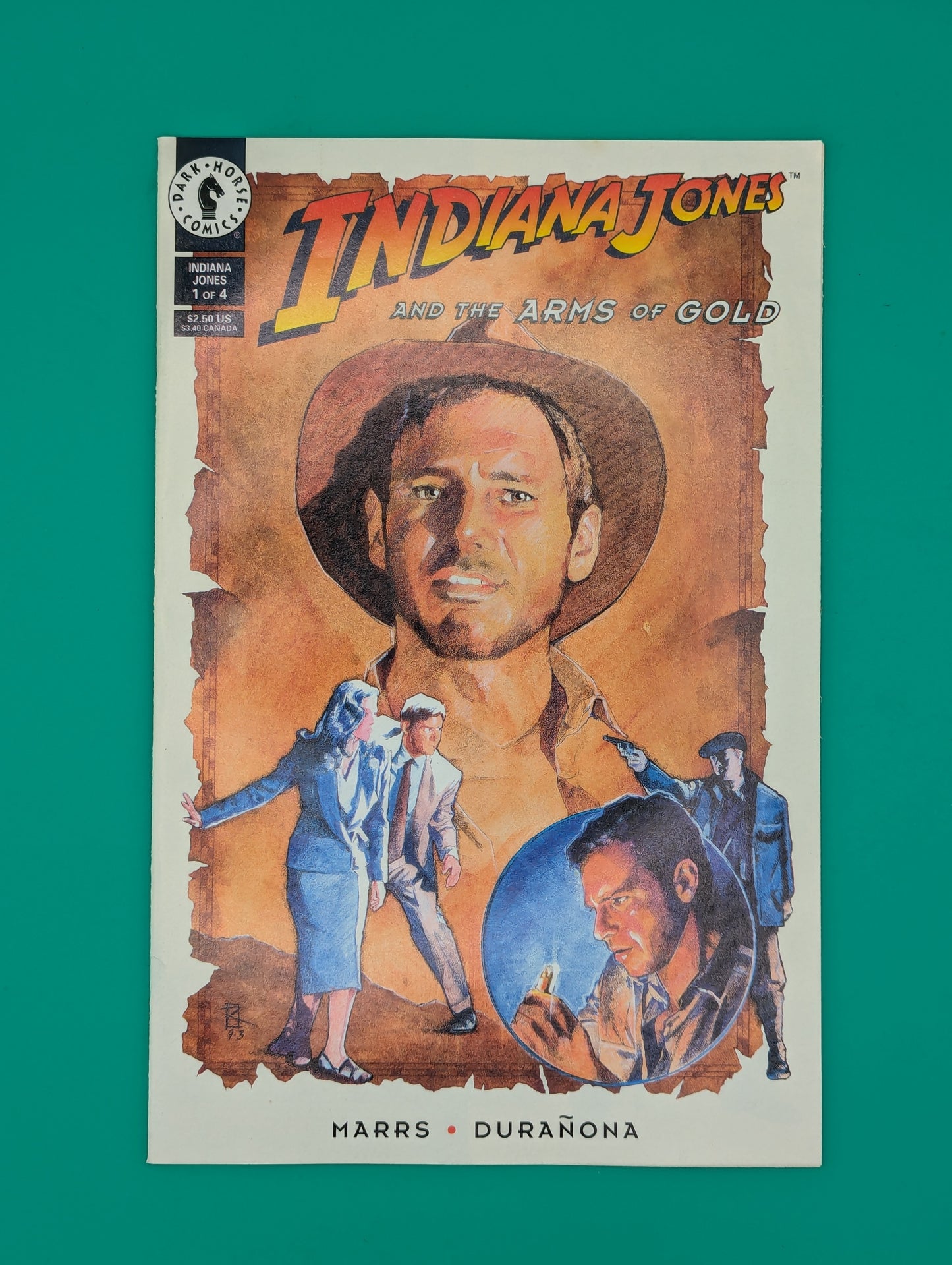 Indiana Jones and the Arms of Gold #1 of 4 - Dark Horse Comics Collectibles:Comic Books & Memorabilia:Comics:Comics & Graphic Novels JJJambers Vintage Vault   