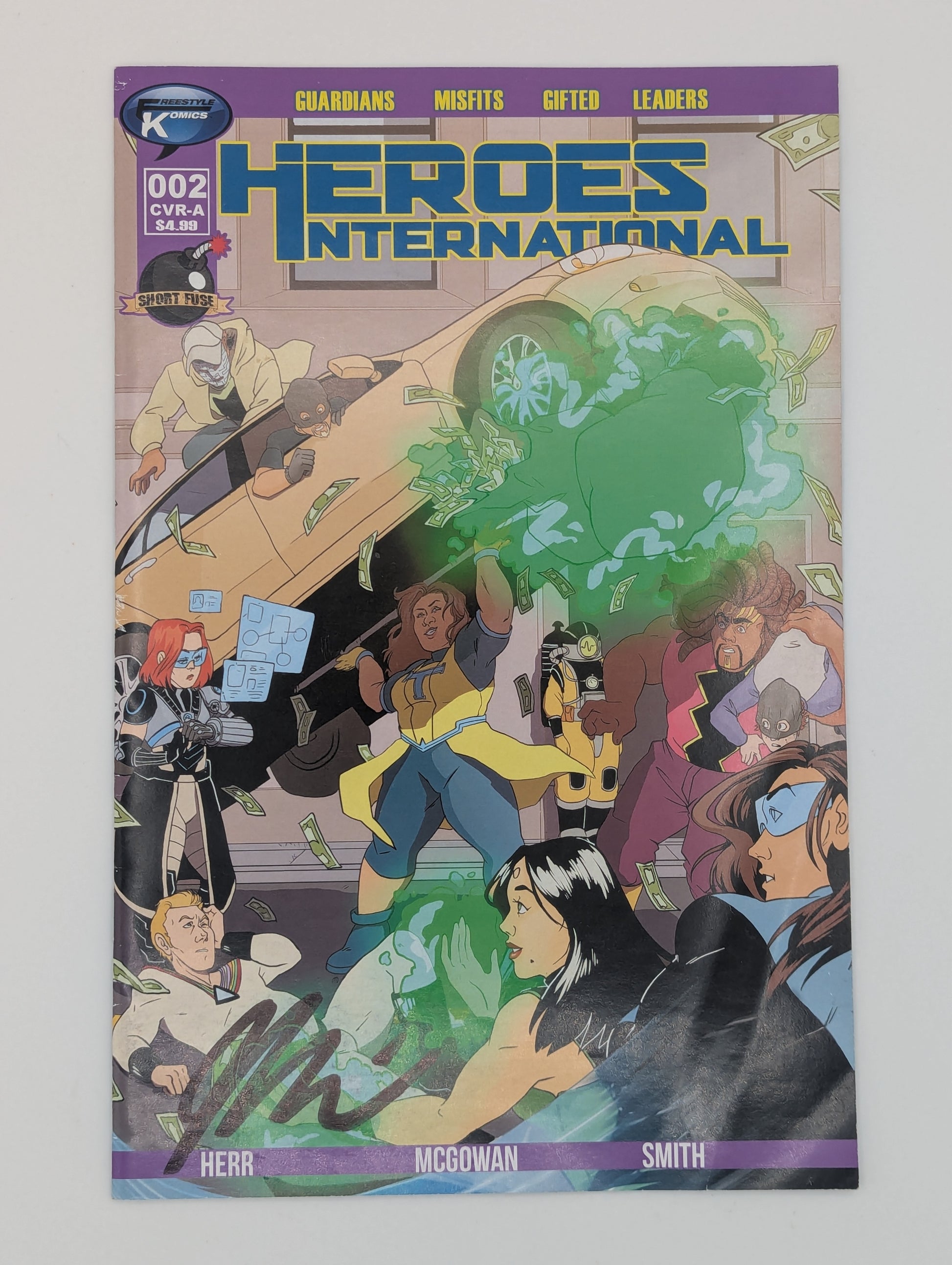 Heroes International #2 (2002) - Komikwerks - Signed - VF Collectibles:Comic Books & Memorabilia:Comics:Comics & Graphic Novels JJJambers Jamboree