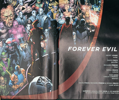 Forever Evil, New 52 (2013) - DC Hardback (missing book jacket) Collectibles:Comic Books & Memorabilia:Comics:Comics & Graphic Novels JJJambers Jamboree   