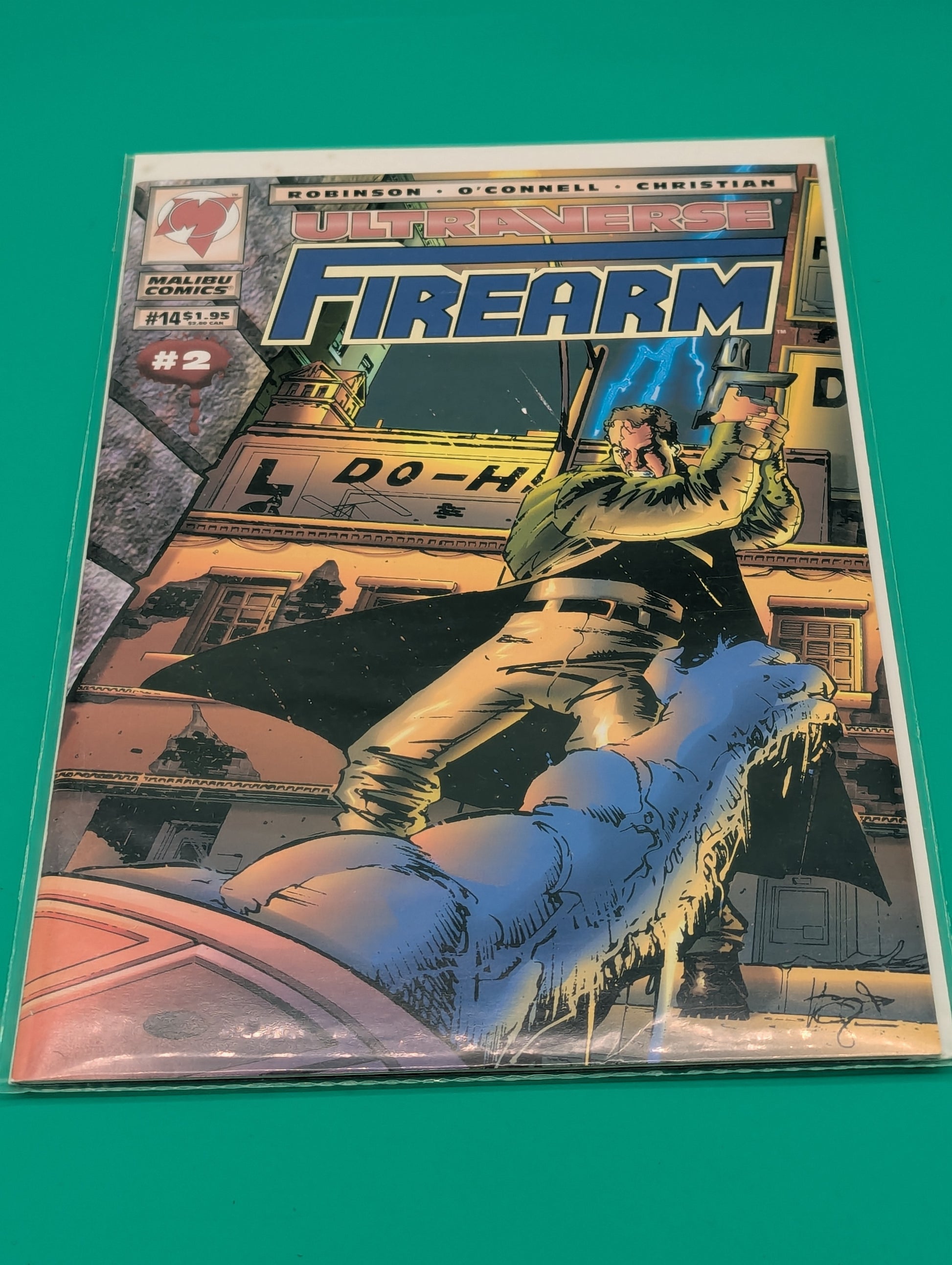 Firearm #14: The Rafferty Saga #2 (1994) - Malibu Comic Collectibles:Comic Books & Memorabilia:Comics:Comics & Graphic Novels JJJambers Jamboree