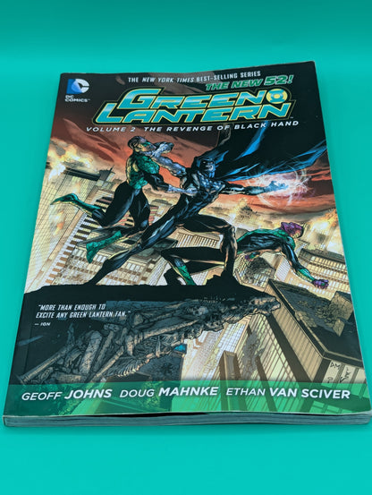 Green Lantern, New 52 Vol. 2: The Revenge of the Black Hand (2012) - DC TPB Collectibles:Comic Books & Memorabilia:Comics:Comics & Graphic Novels JJJambers Jamboree   