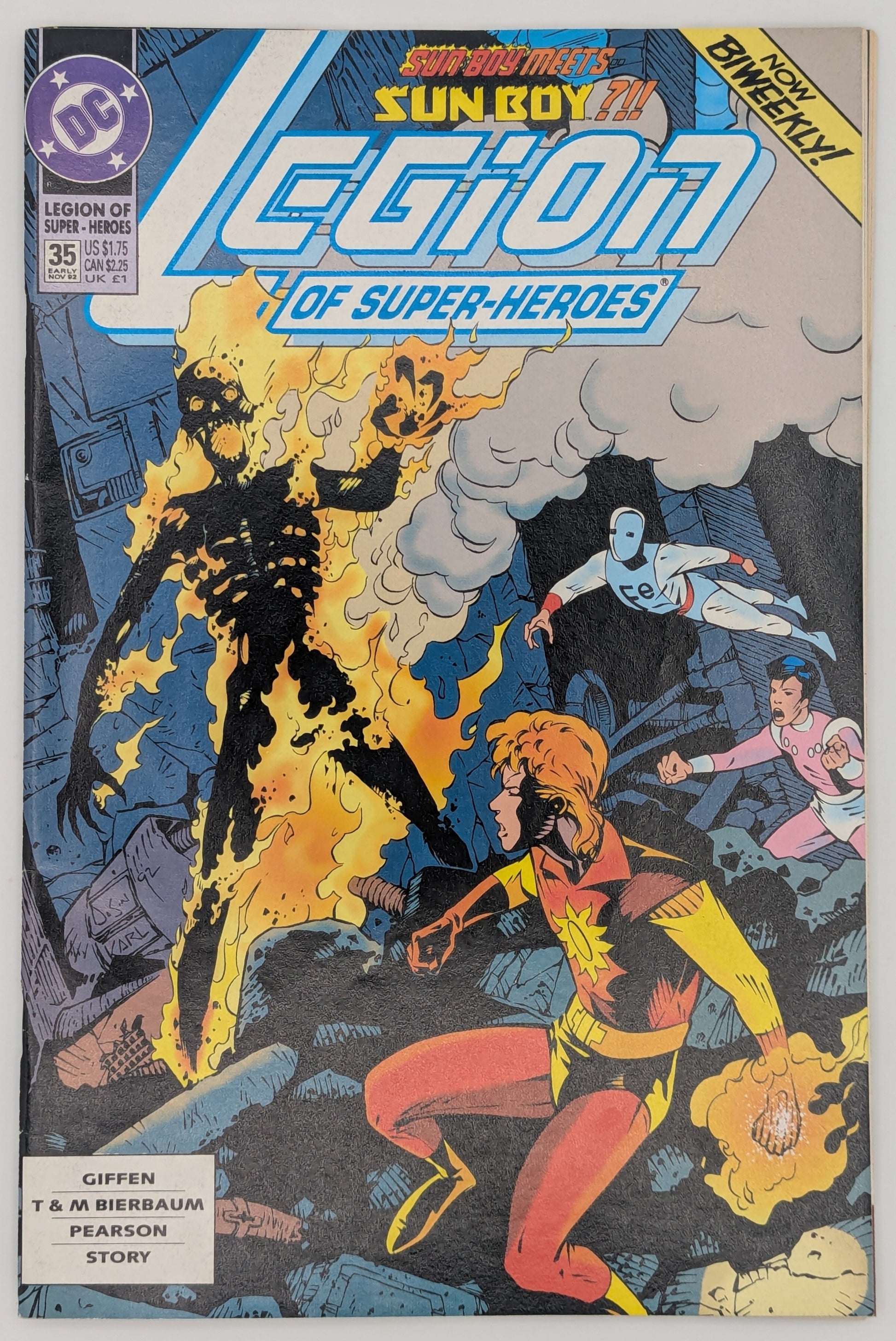 Legion of Super-Heroes #35 (1992) - DC Comic Collectibles:Comic Books & Memorabilia:Comics:Comics & Graphic Novels JJJambers Jamboree