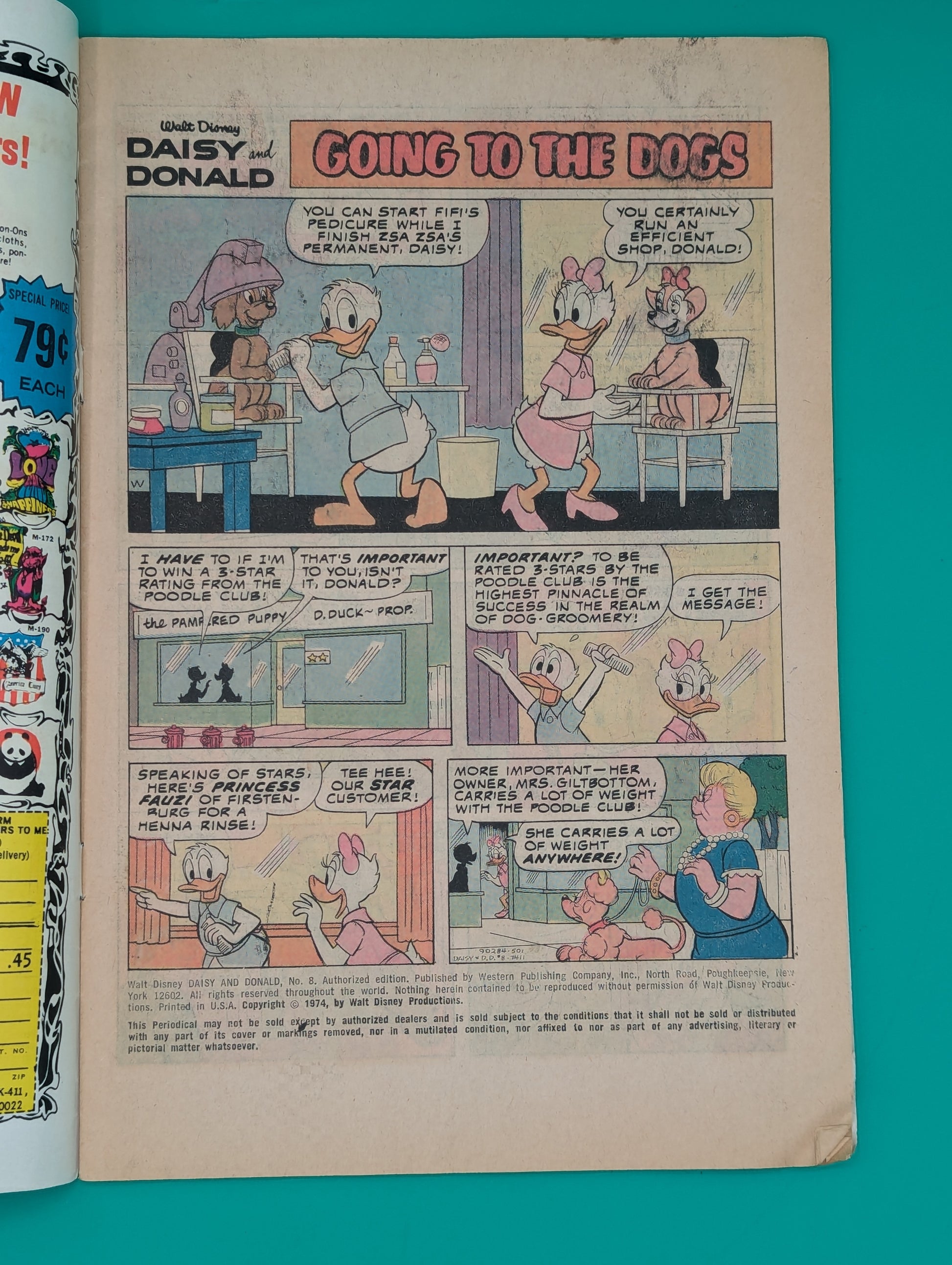 Walt Disney's Daisy and Donald #8 (1976) - Whitman Comic Collectibles:Comic Books & Memorabilia:Comics:Comics & Graphic Novels JJJambers Jamboree