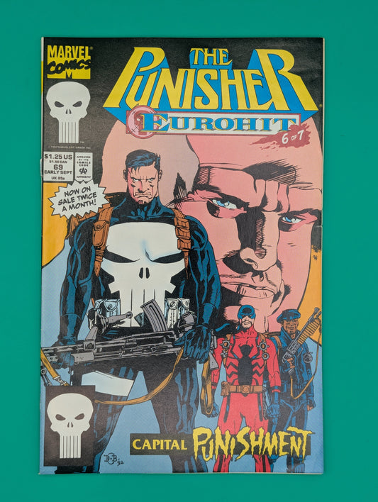 Punisher: Eurohit #69, Part 6 of 7 (1992) - Marvel Comic - VF Collectibles:Comic Books & Memorabilia:Comics:Comics & Graphic Novels JJJambers Jamboree