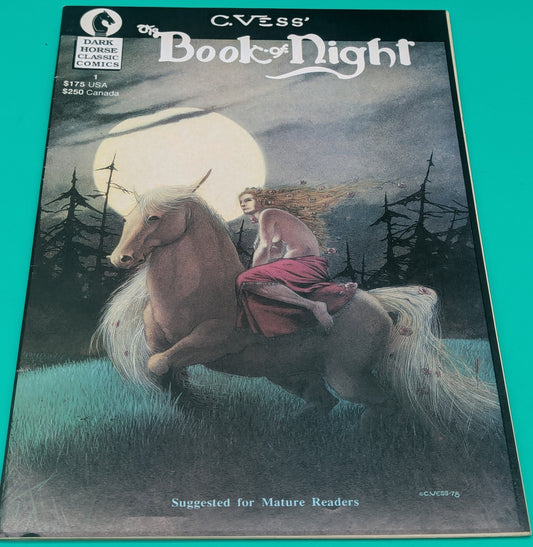 The Book of Night #1 by Charles Vess (1987) - Dark Horse Classic Comic Collectibles:Comic Books & Memorabilia:Comics:Comics & Graphic Novels JJJambers Jamboree