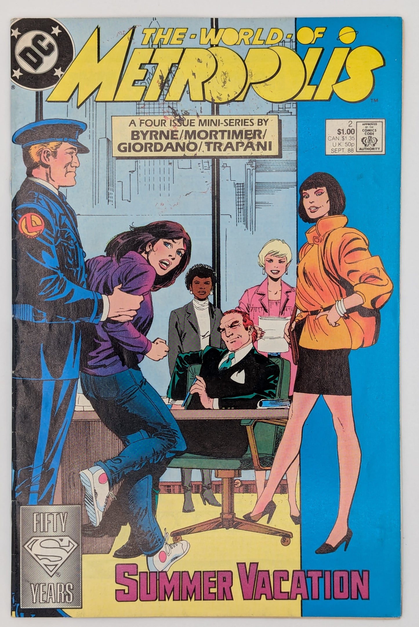 World of Metropolis #2 (1988) - DC Comic - FN minus Collectibles:Comic Books & Memorabilia:Comics:Comics & Graphic Novels JJJambers Jamboree