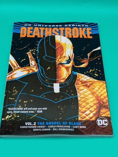 Deathstroke, Rebirth Vol. 2: The Gospel of Slade - DC TPB Collectibles:Comic Books & Memorabilia:Comics:Comics & Graphic Novels JJJambers Jamboree   