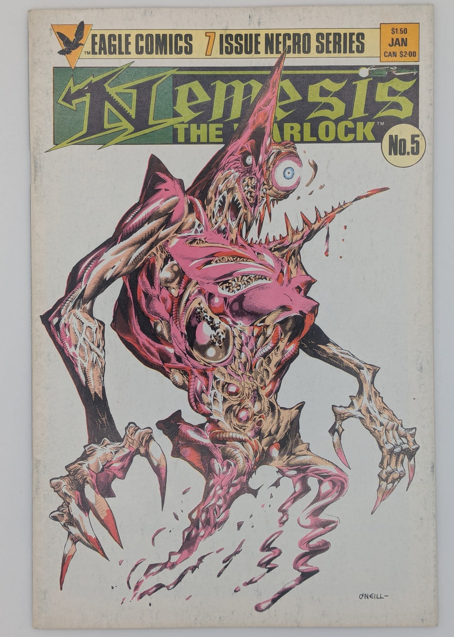 Nemesis the Warlock #5 (1986) - Eagle Comics - FN/VF Collectibles:Comic Books & Memorabilia:Comics:Comics & Graphic Novels JJJambers Jamboree