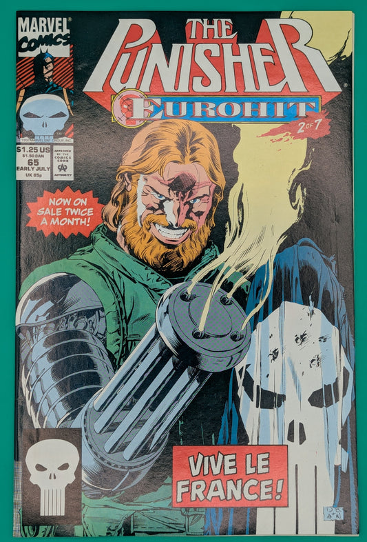 Punisher: Eurohit #65, Part 2 of 7 (1992) - Marvel Comic - VF Collectibles:Comic Books & Memorabilia:Comics:Comics & Graphic Novels JJJambers Jamboree
