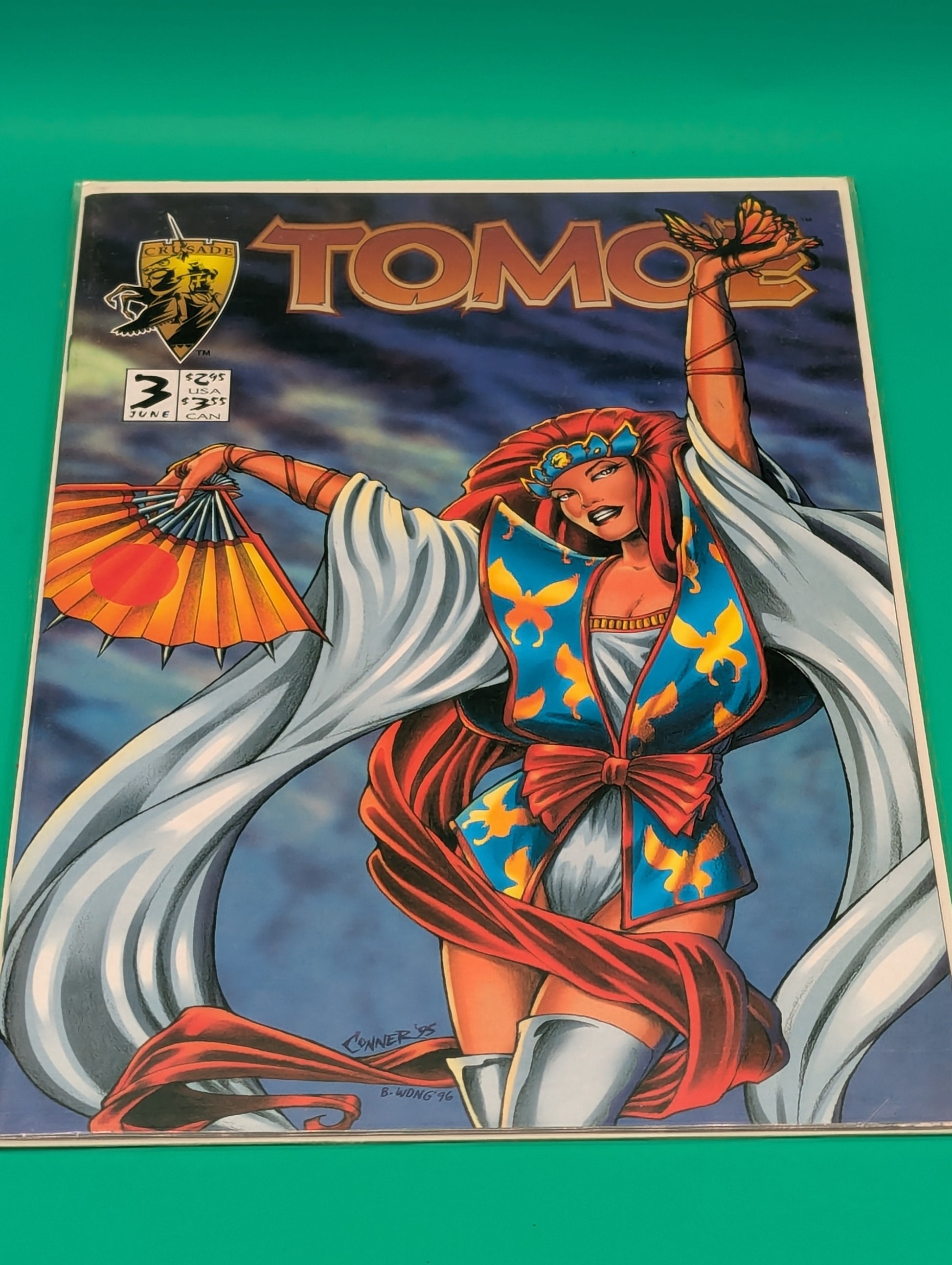 Tomoe #3 (1995) - Crusade Comics Collectibles:Comic Books & Memorabilia:Comics:Comics & Graphic Novels JJJambers Vintage Vault   