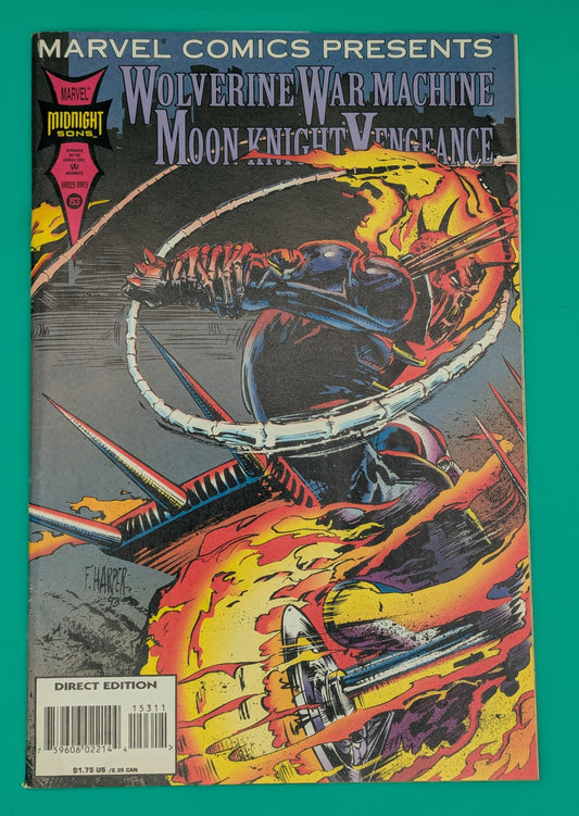 Marvel Comics Presents #153: Wolverine, War Machine, Moon Knight (1994) [Includes Trading Cards] - Marvel Comic Collectibles:Comic Books & Memorabilia:Comics:Comics & Graphic Novels JJJambers Jamboree