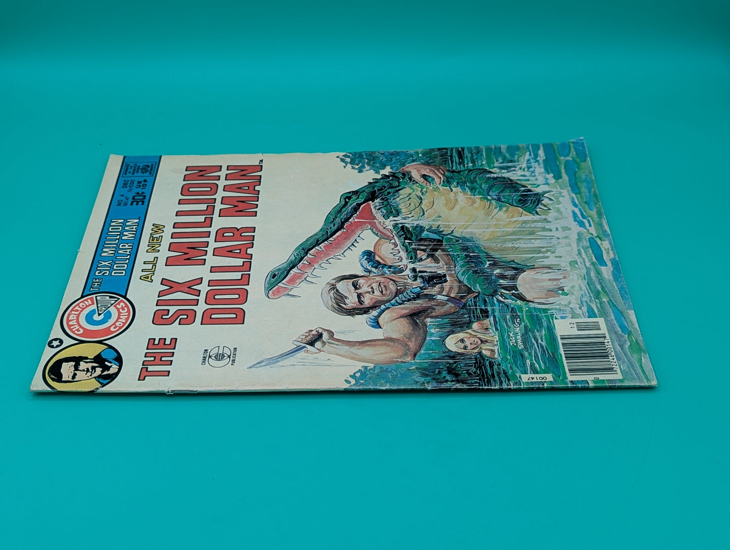 Six Million Dollar Man, The #4 (1976) - Charlton Comic - High Grade Collectibles:Comic Books & Memorabilia:Comics:Comics & Graphic Novels JJJambers Jamboree