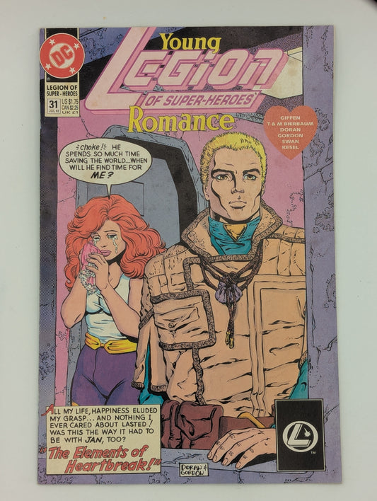 Young Legion of Super-Heroes #31 (1992) - DC Comic - FN+ Collectibles:Comic Books & Memorabilia:Comics:Comics & Graphic Novels JJJambers Vintage Vault