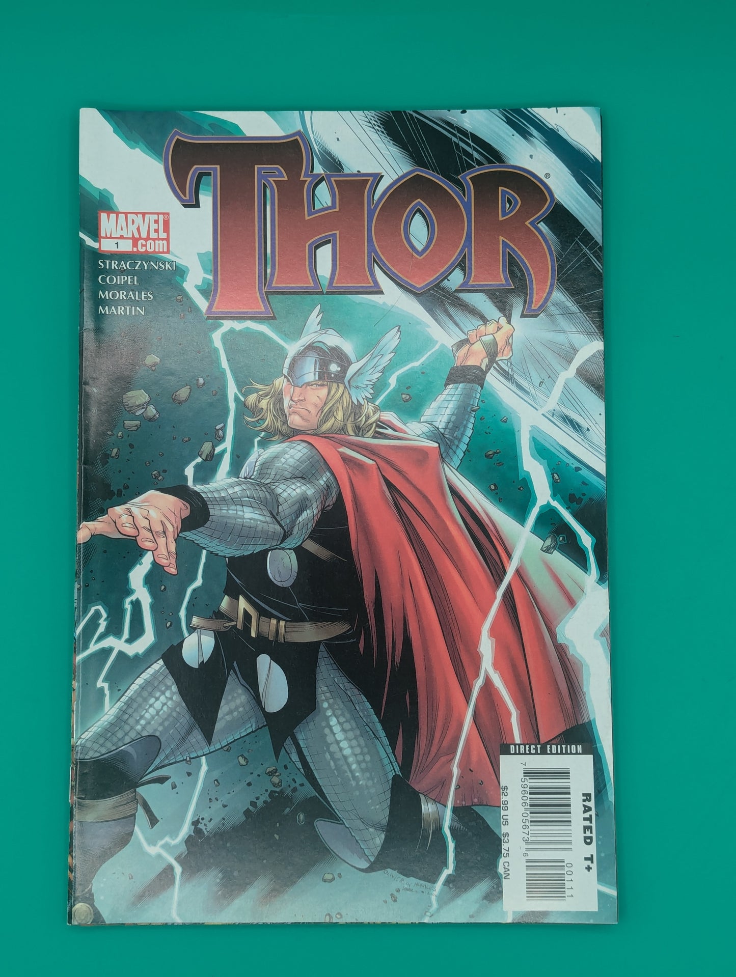 Thor #1 (2007) - Marvel Comic Collectibles:Comic Books & Memorabilia:Comics:Comics & Graphic Novels JJJambers Jamboree