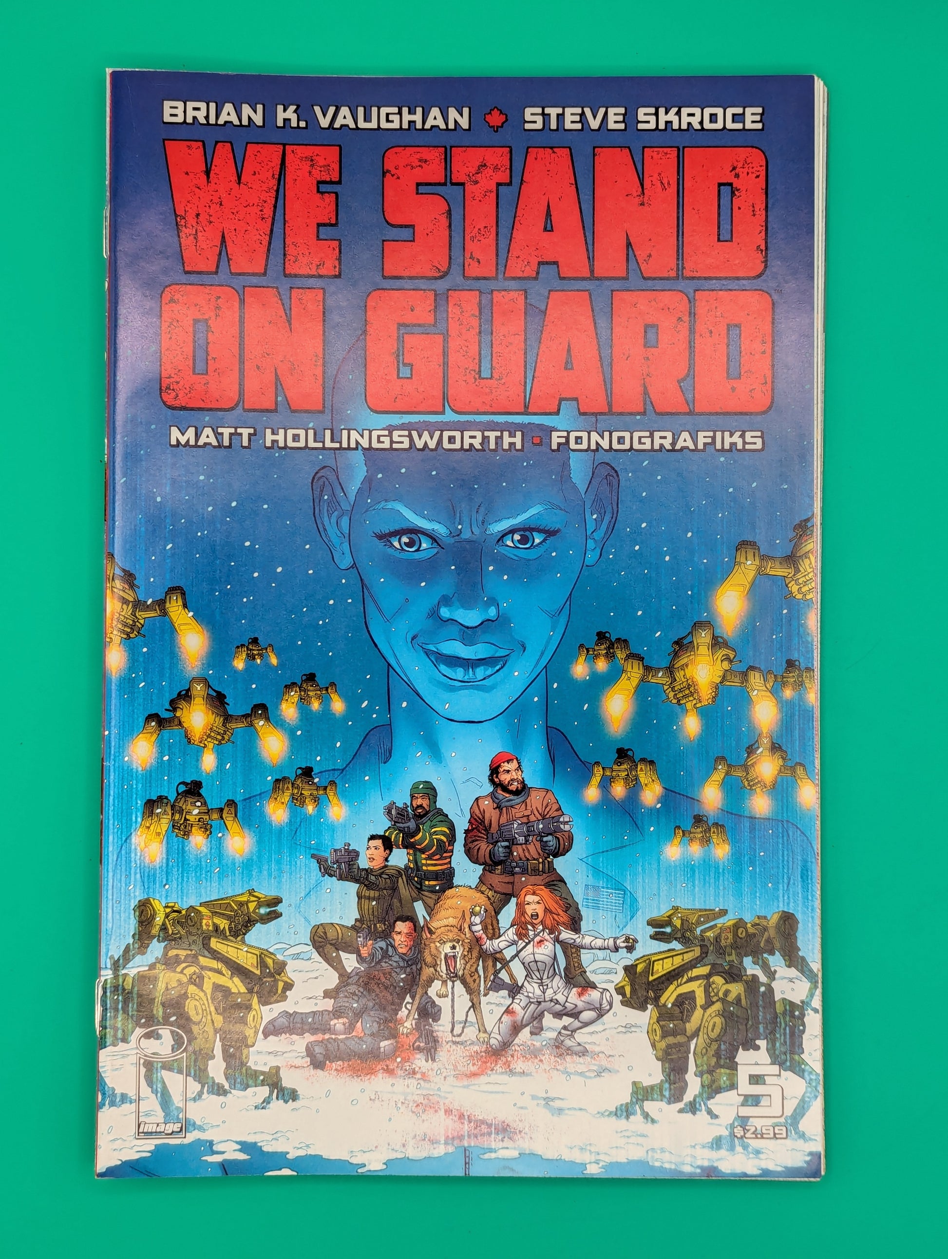 We Stand On Guard #5 (2015) - Image Comic Collectibles:Comic Books & Memorabilia:Comics:Comics & Graphic Novels JJJambers Jamboree