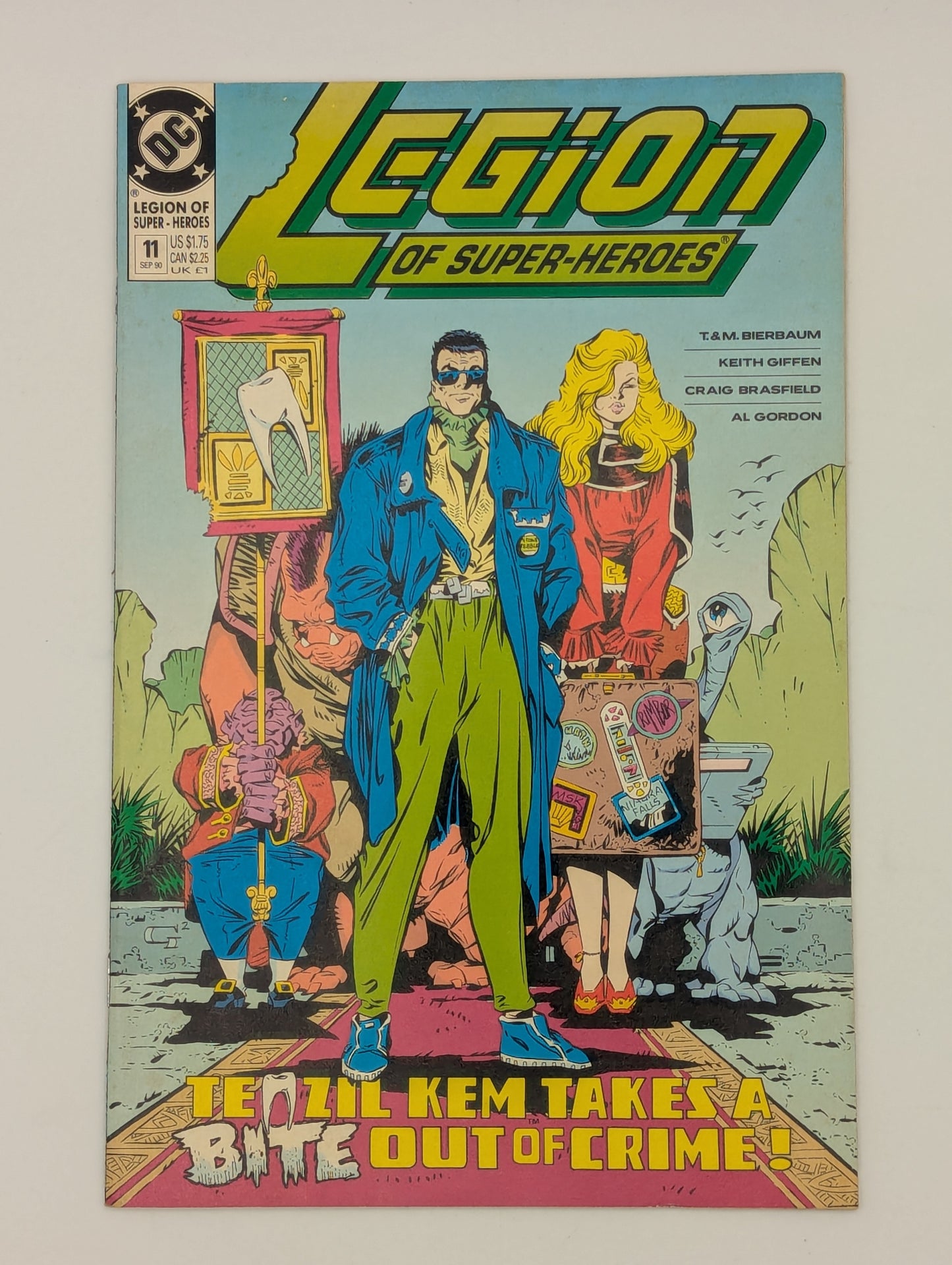 Legion of Super-Heroes #11 (1990) - DC Comic - FN Collectibles:Comic Books & Memorabilia:Comics:Comics & Graphic Novels JJJambers Vintage Vault