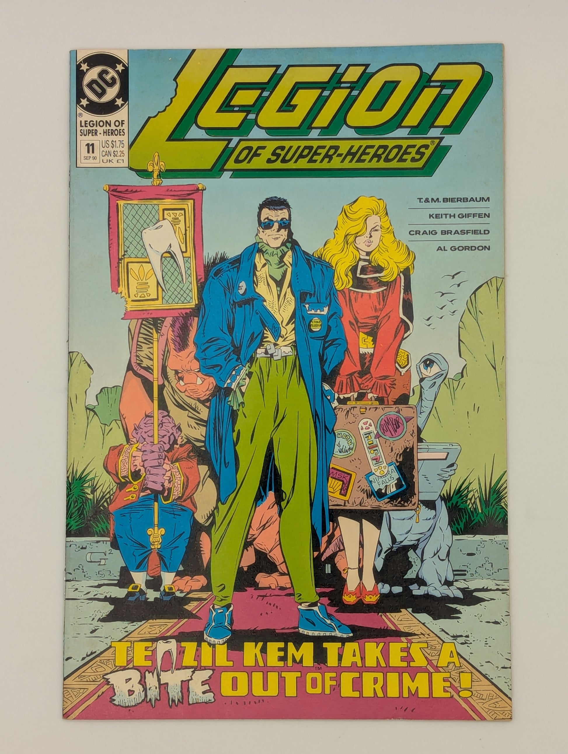 Legion of Super-Heroes #11 (1990) - DC Comic - FN Collectibles:Comic Books & Memorabilia:Comics:Comics & Graphic Novels JJJambers Vintage Vault