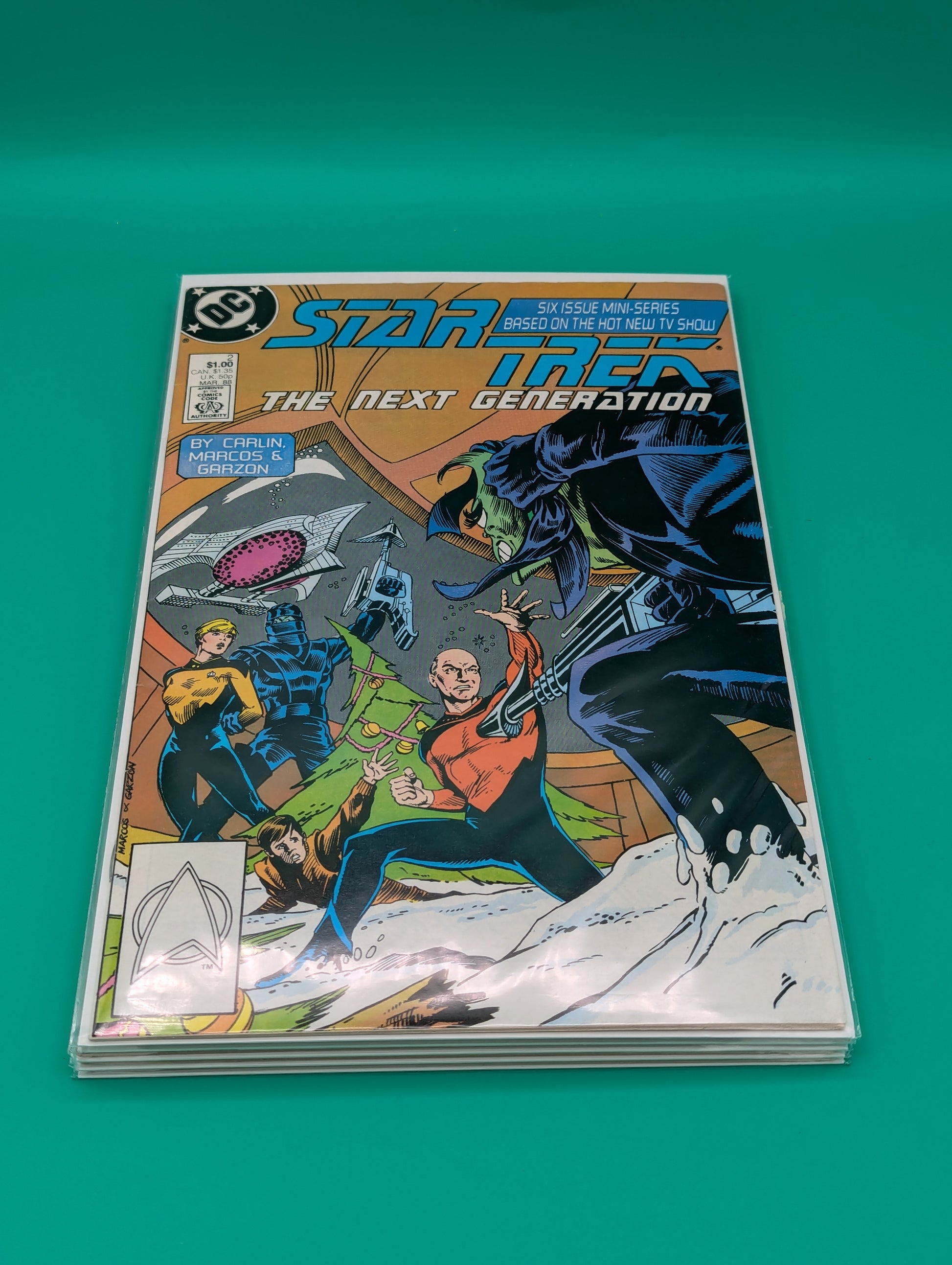 Star Trek: The Next Generation #2 (1988) From 6 issue miniseries - DC Comics Collectibles:Comic Books & Memorabilia:Comics:Comics & Graphic Novels JJJambers Vintage Vault   