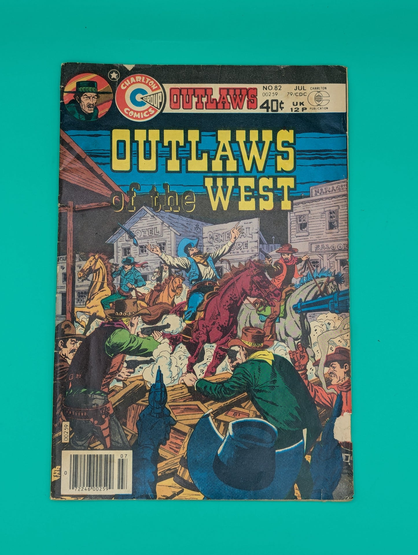 Outlaws of the West #82 (1978) - Charleton Comics Collectibles:Comic Books & Memorabilia:Comics:Comics & Graphic Novels JJJambers Jamboree   