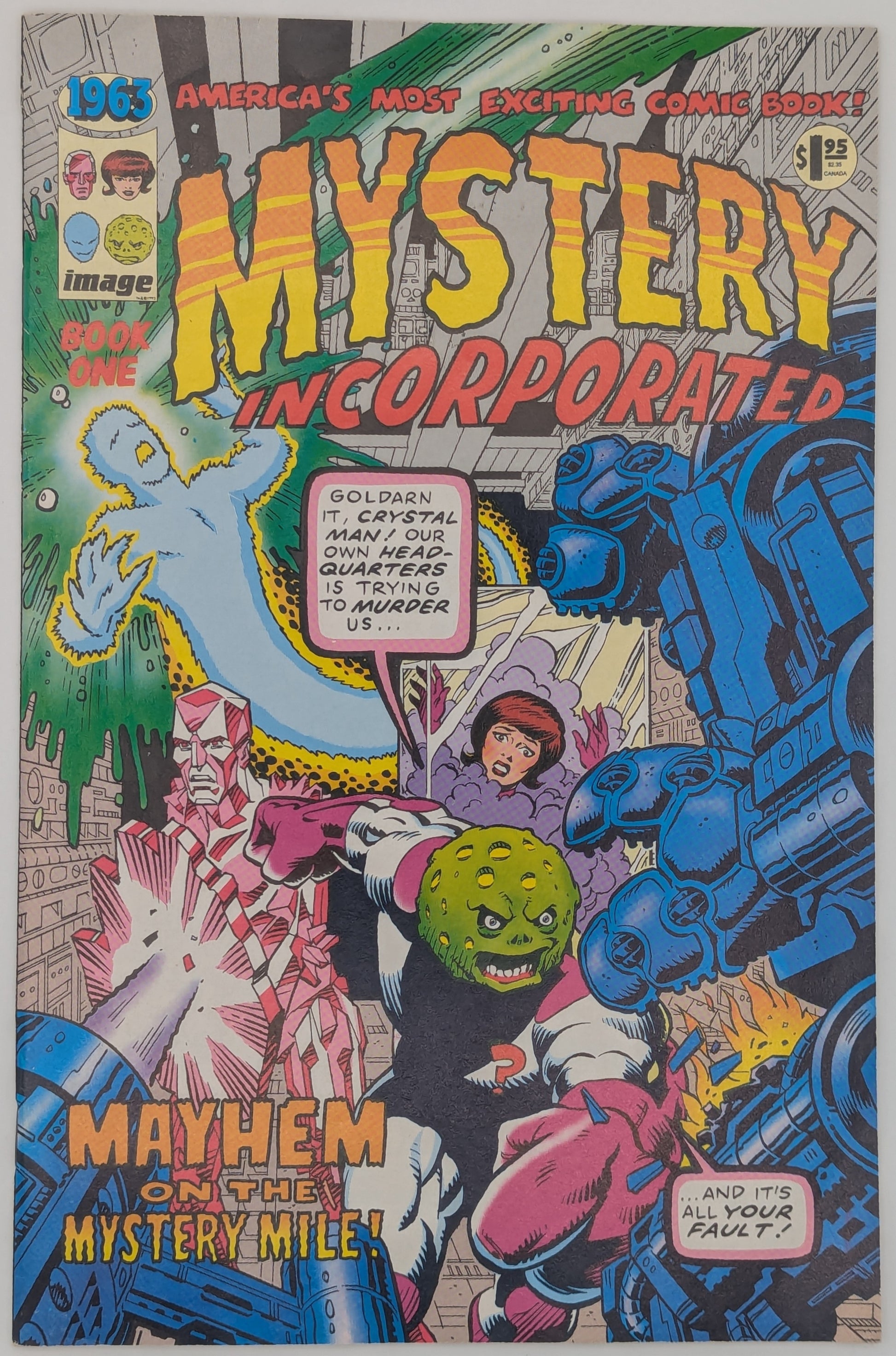 1963 Book One: Mystery Incorporated (1993) - Image Comic - VF Collectibles:Comic Books & Memorabilia:Comics:Comics & Graphic Novels JJJambers Jamboree