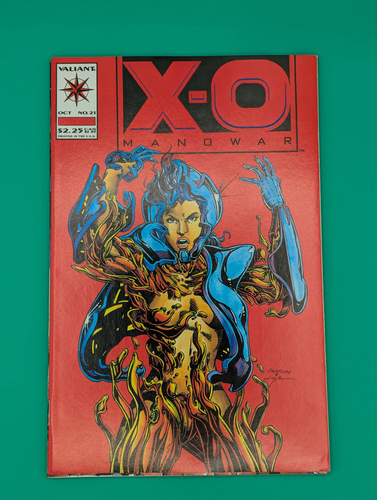 X-O Manowar #21 (1994) - Valiant Comic Collectibles:Comic Books & Memorabilia:Comics:Comics & Graphic Novels JJJambers Jamboree