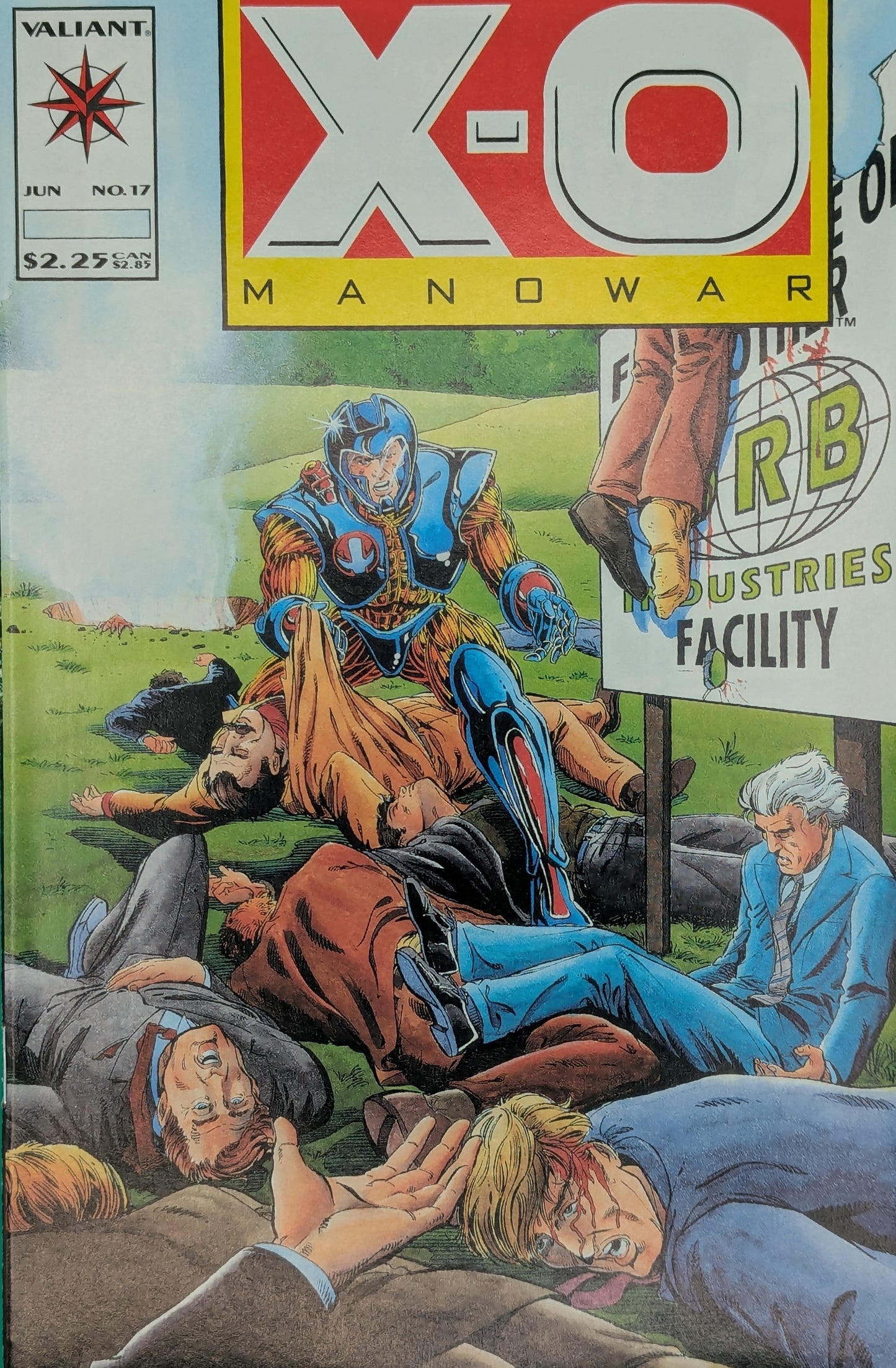 X-O Manowar #17 (1993) - Valiant Comic Collectibles:Comic Books & Memorabilia:Comics:Comics & Graphic Novels JJJambers Jamboree