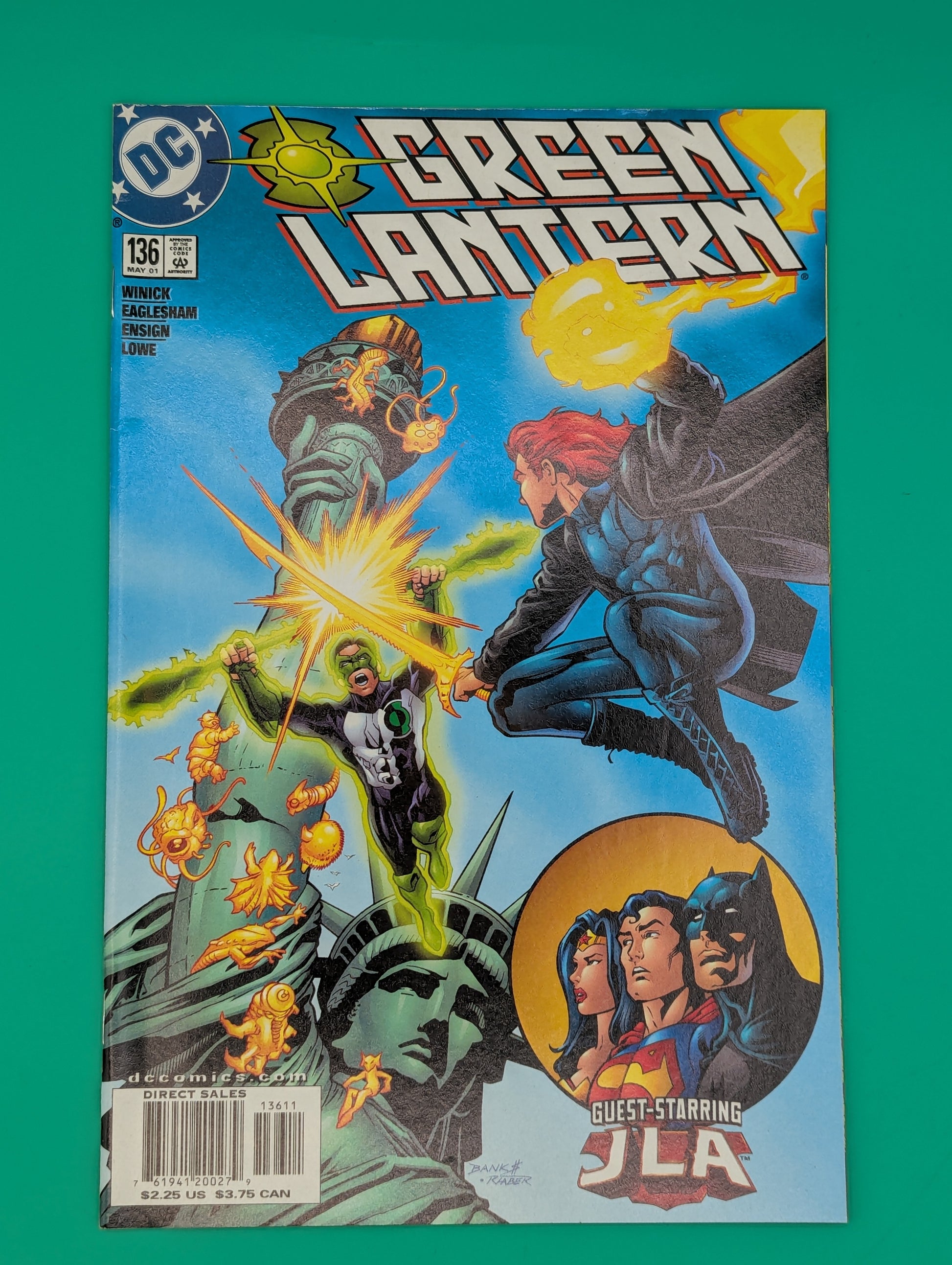 Green Lantern #136 (2001) - DC Comic Collectibles:Comic Books & Memorabilia:Comics:Comics & Graphic Novels JJJambers Jamboree