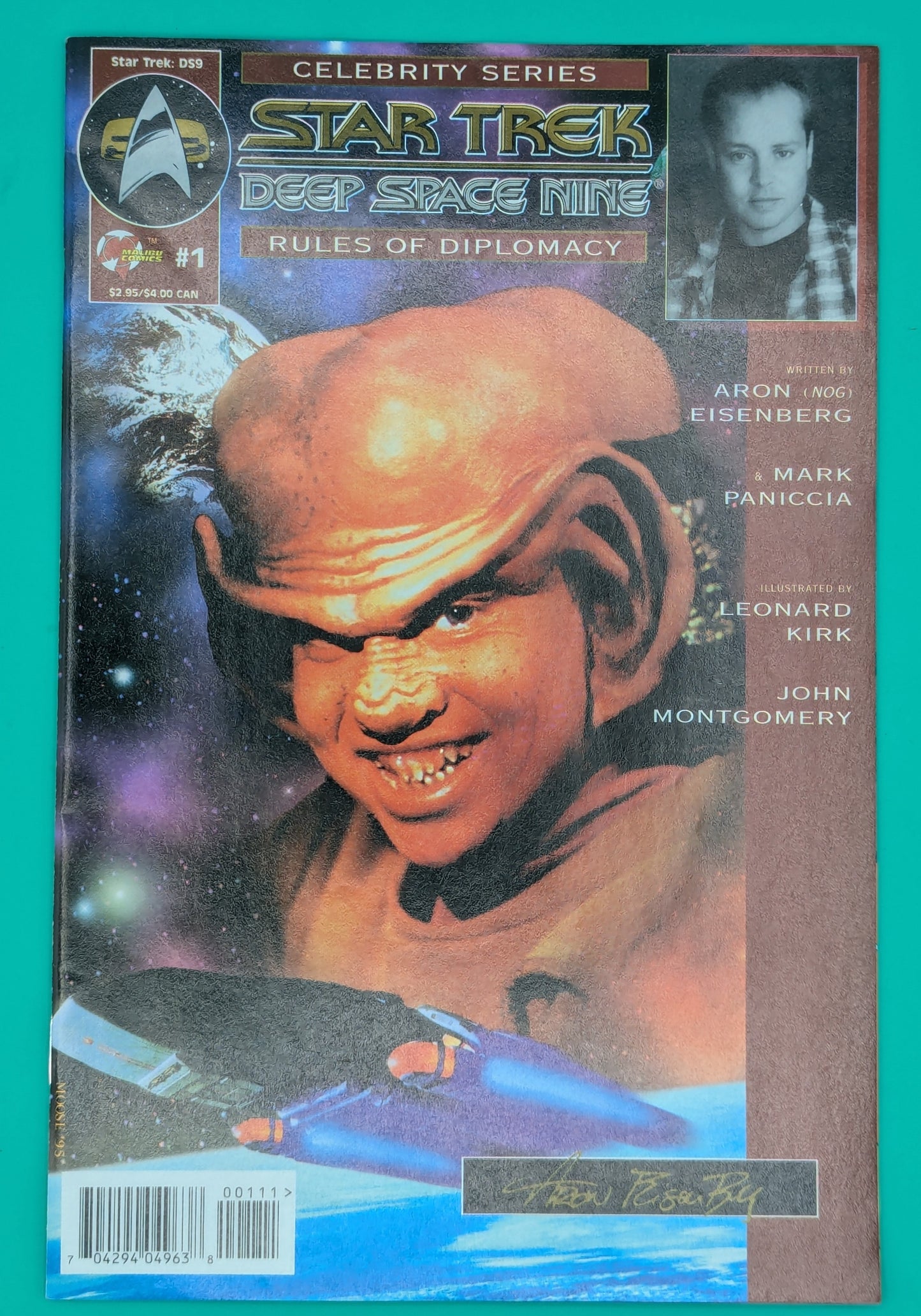 Star Trek: Deep Space Nine Celebrity Series #2: Rules of Diplomacy (1995) - Malibu Comics