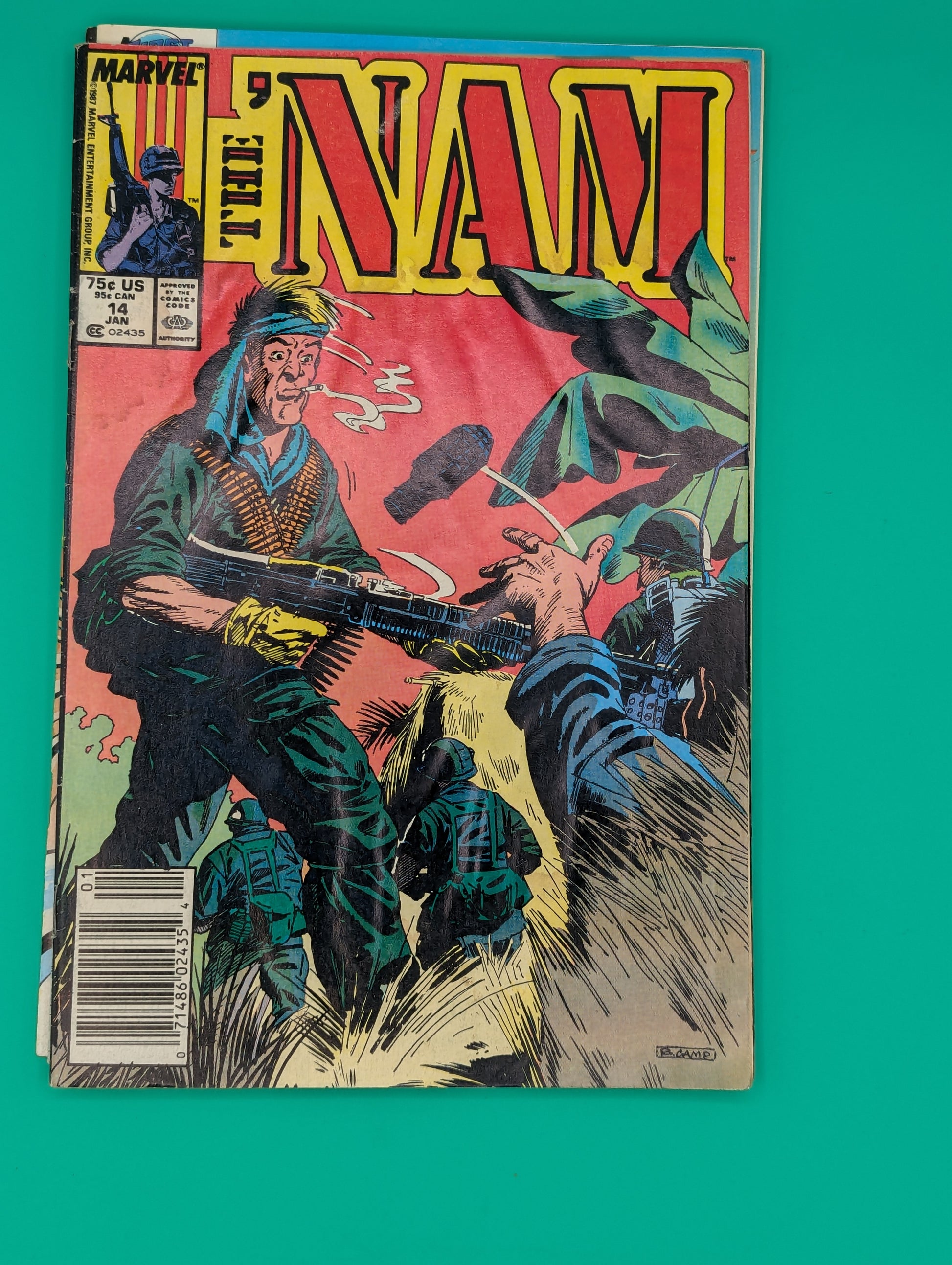 The 'Nam #14 (1988) - Marvel Comics Collectibles:Comic Books & Memorabilia:Comics:Comics & Graphic Novels JJJambers Vintage Vault   