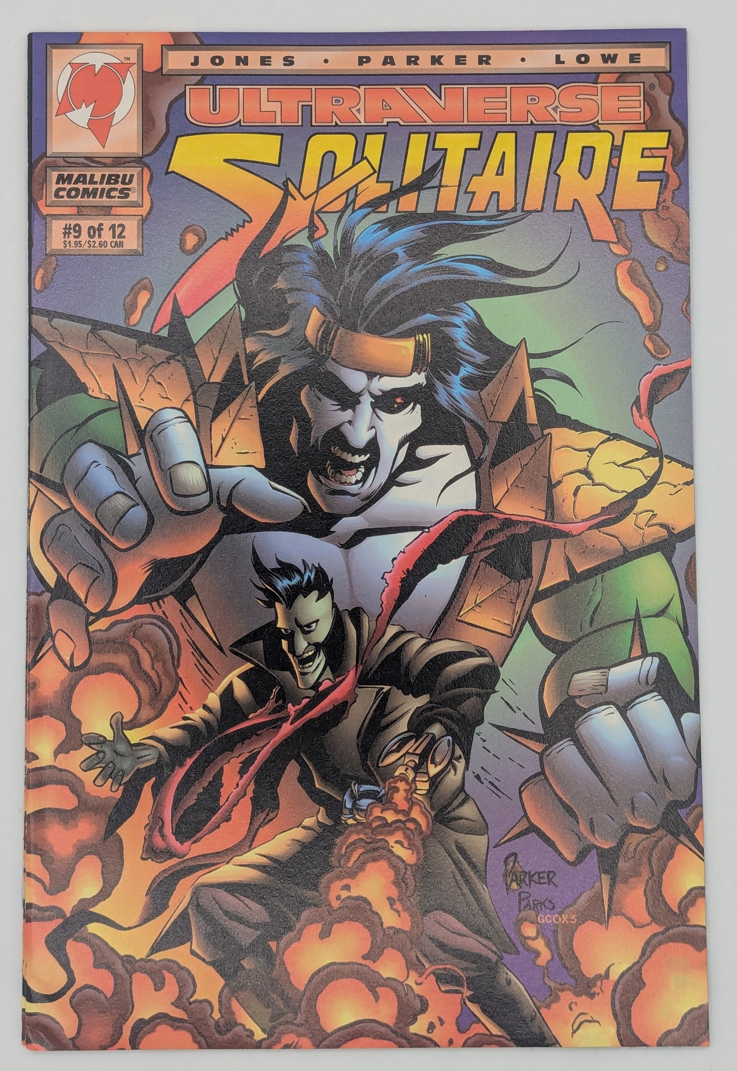 Solitaire #9 (1994) - Malibu Comic - VF Collectibles:Comic Books & Memorabilia:Comics:Comics & Graphic Novels JJJambers Jamboree