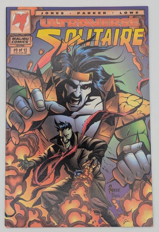 Solitaire #9 (1994) - Malibu Comic - VF Collectibles:Comic Books & Memorabilia:Comics:Comics & Graphic Novels JJJambers Jamboree