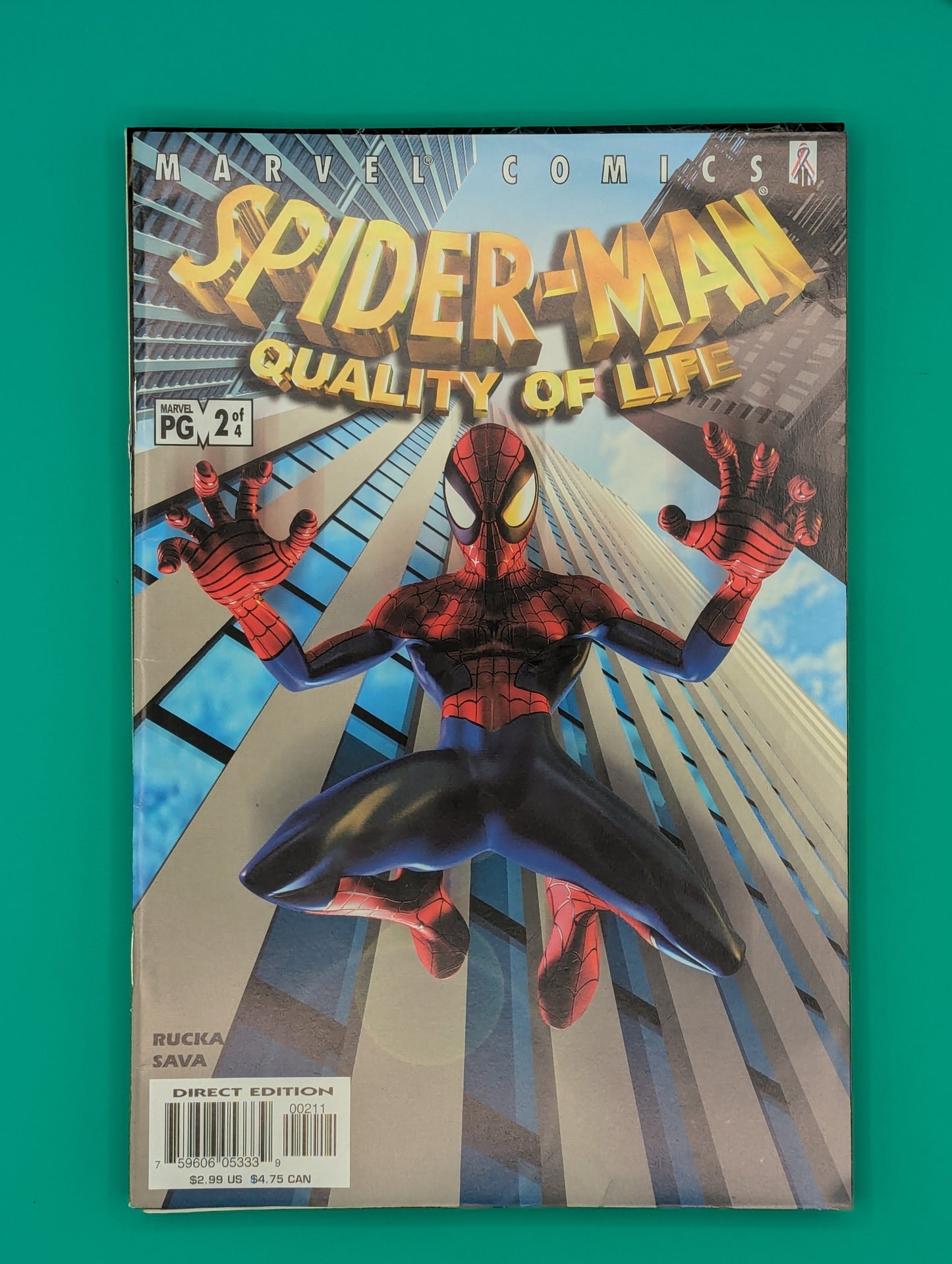 Spider-Man, Quality of Life #2 of 4 (2002) - Marvel Comics Collectibles:Comic Books & Memorabilia:Comics:Comics & Graphic Novels JJJambers Jamboree   