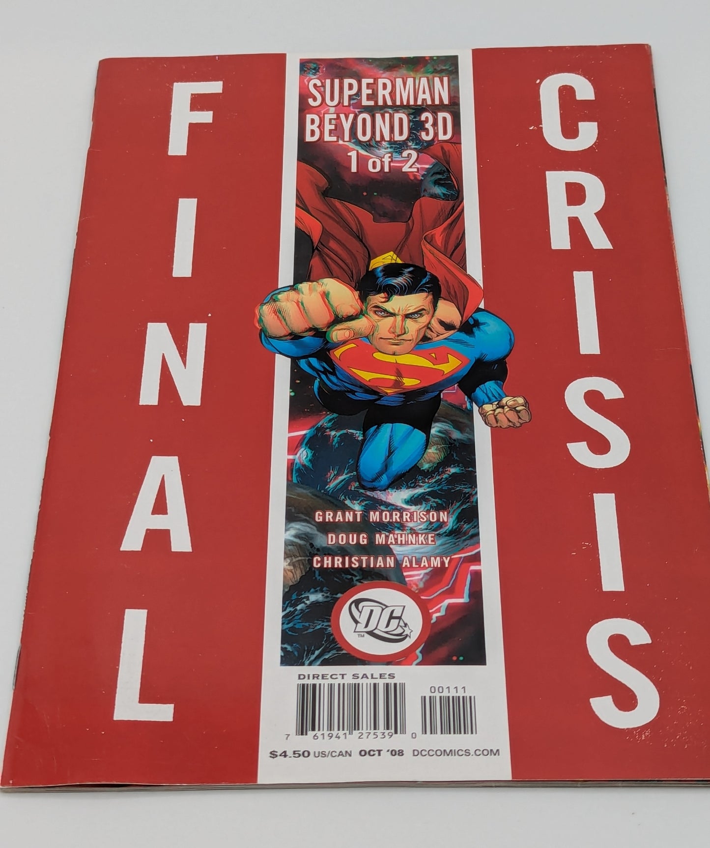 Final Crisis: Superman Beyond 3D #1 (2008) - DC Comic - FN/VF Collectibles:Comic Books & Memorabilia:Comics:Comics & Graphic Novels JJJambers Jamboree