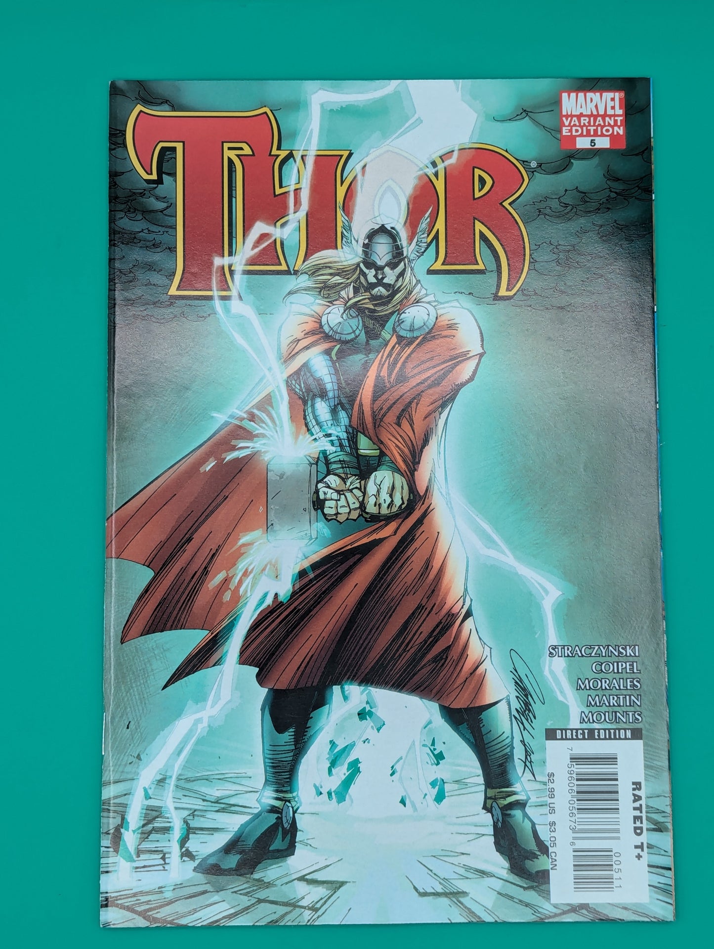 Thor #5 [Variant] (2007) - Marvel Comic Collectibles:Comic Books & Memorabilia:Comics:Comics & Graphic Novels JJJambers Jamboree