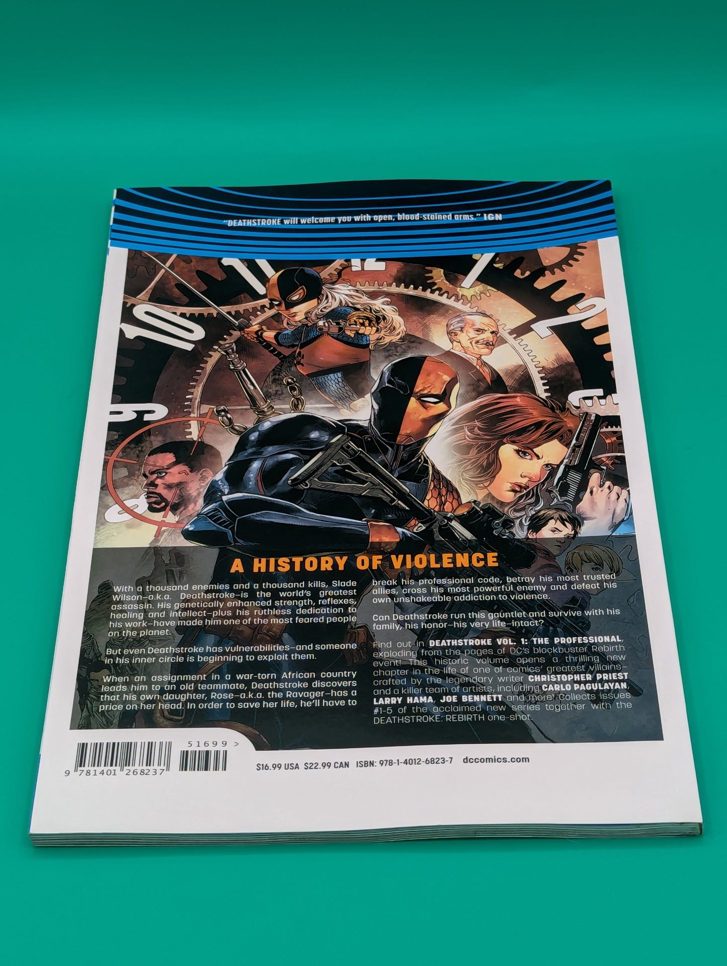 Deathstroke, Rebirth Vol. 1: The Professional (2016) - DC TPB Collectibles:Comic Books & Memorabilia:Comics:Comics & Graphic Novels JJJambers Jamboree   