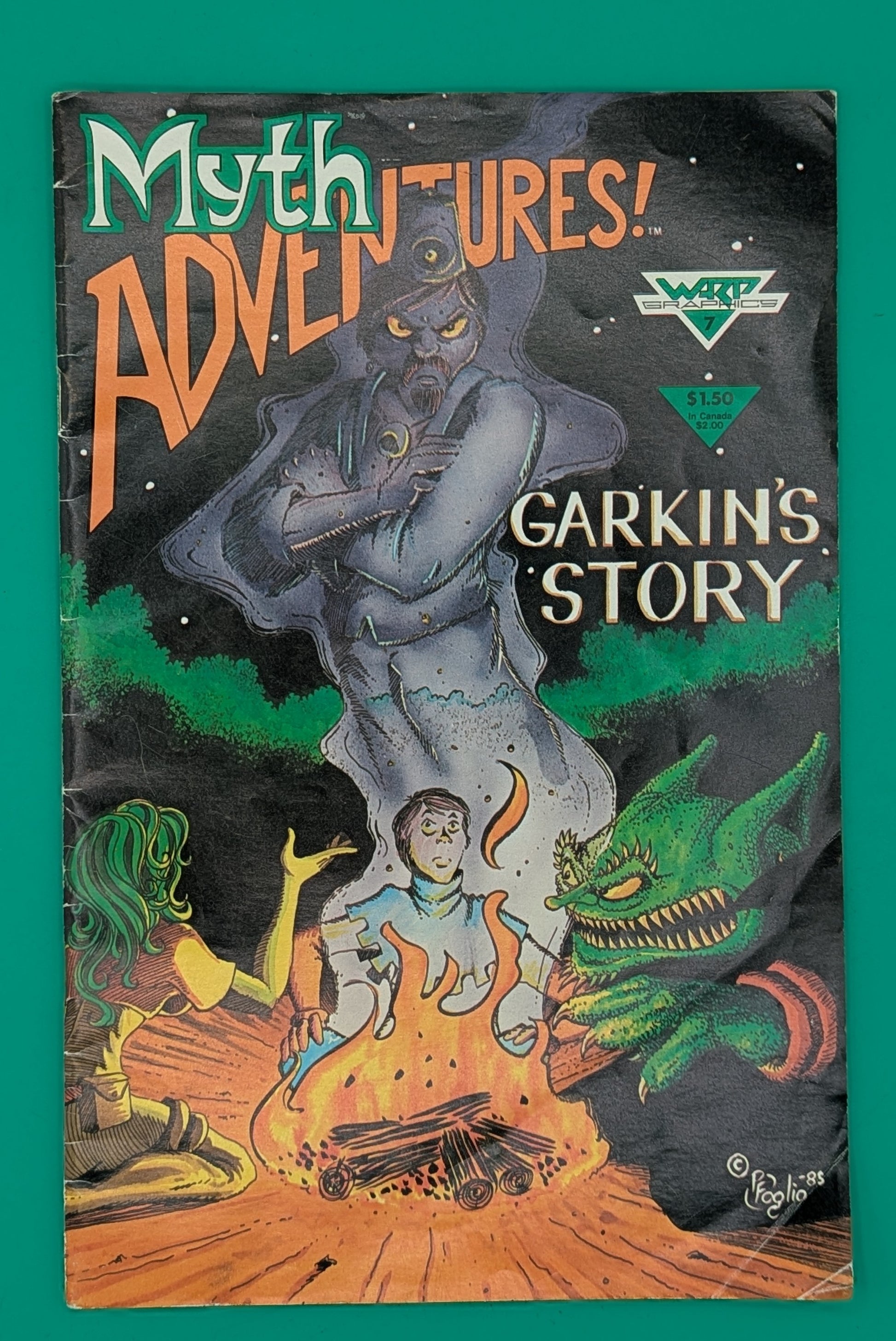 Myth Adventures #7: Garkin's Story (1982) - Warp Comic Collectibles:Comic Books & Memorabilia:Comics:Comics & Graphic Novels JJJambers Jamboree