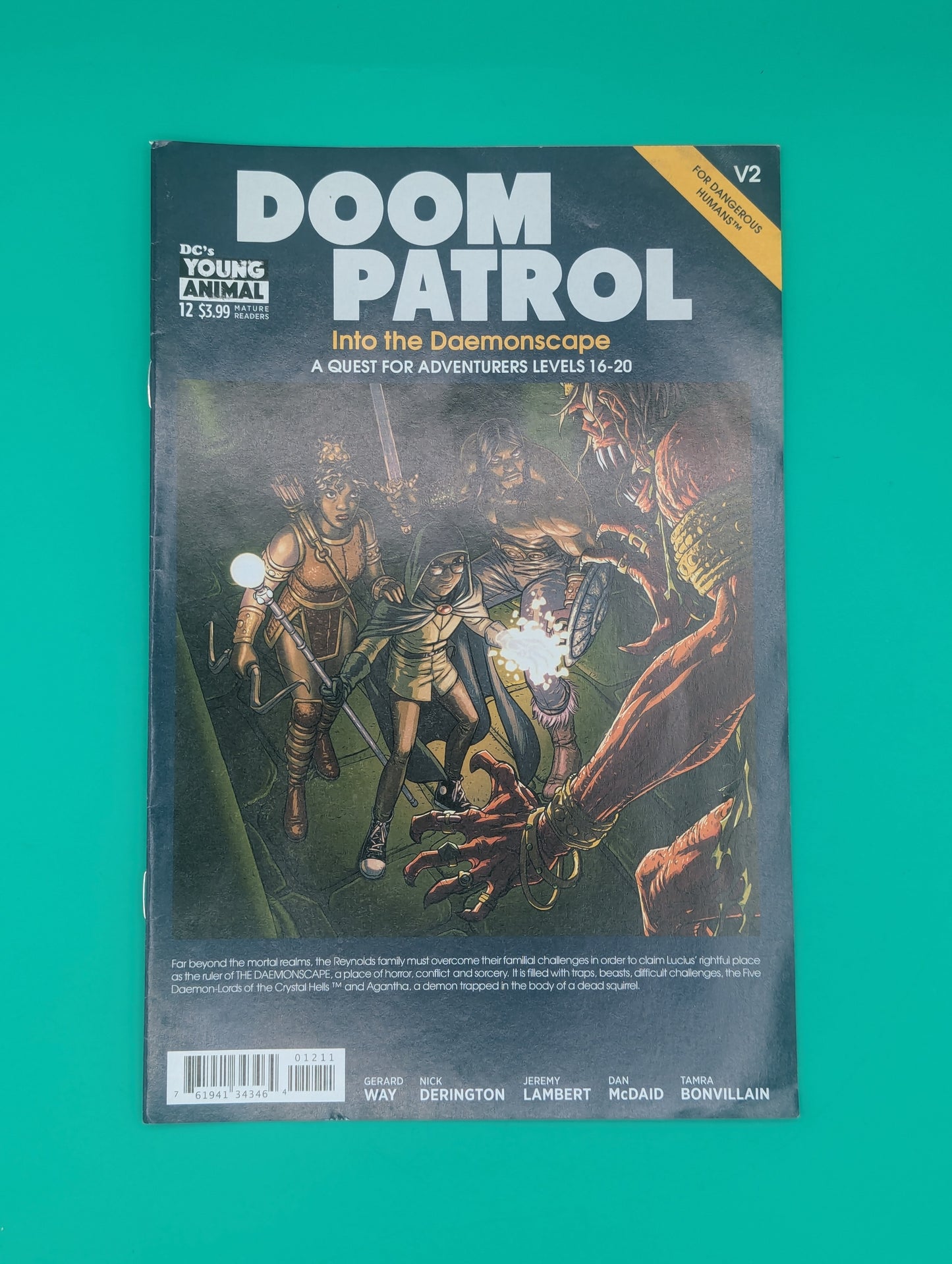 Doom Patrol: Into the Daemonscape (2023) - DC Comic Collectibles:Comic Books & Memorabilia:Comics:Comics & Graphic Novels JJJambers Jamboree