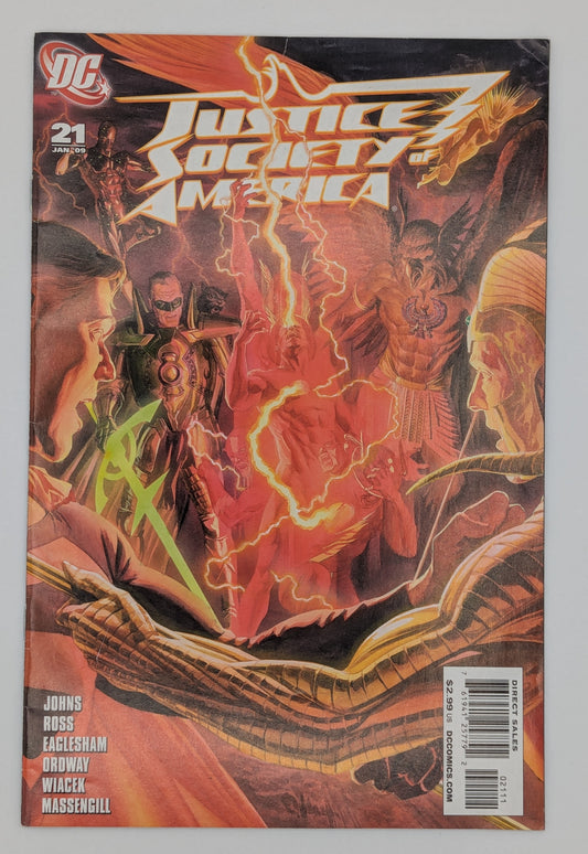 Justice Society of America (JSA) #21 (2009) - DC Comic Collectibles:Comic Books & Memorabilia:Comics:Comics & Graphic Novels JJJambers Jamboree