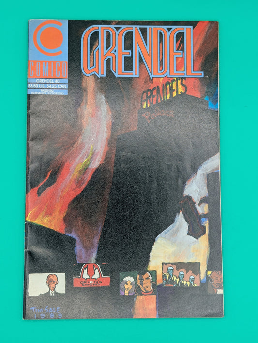 Grendel #40 [Final Issue] (1990) - Comico Comic Collectibles:Comic Books & Memorabilia:Comics:Comics & Graphic Novels JJJambers Jamboree