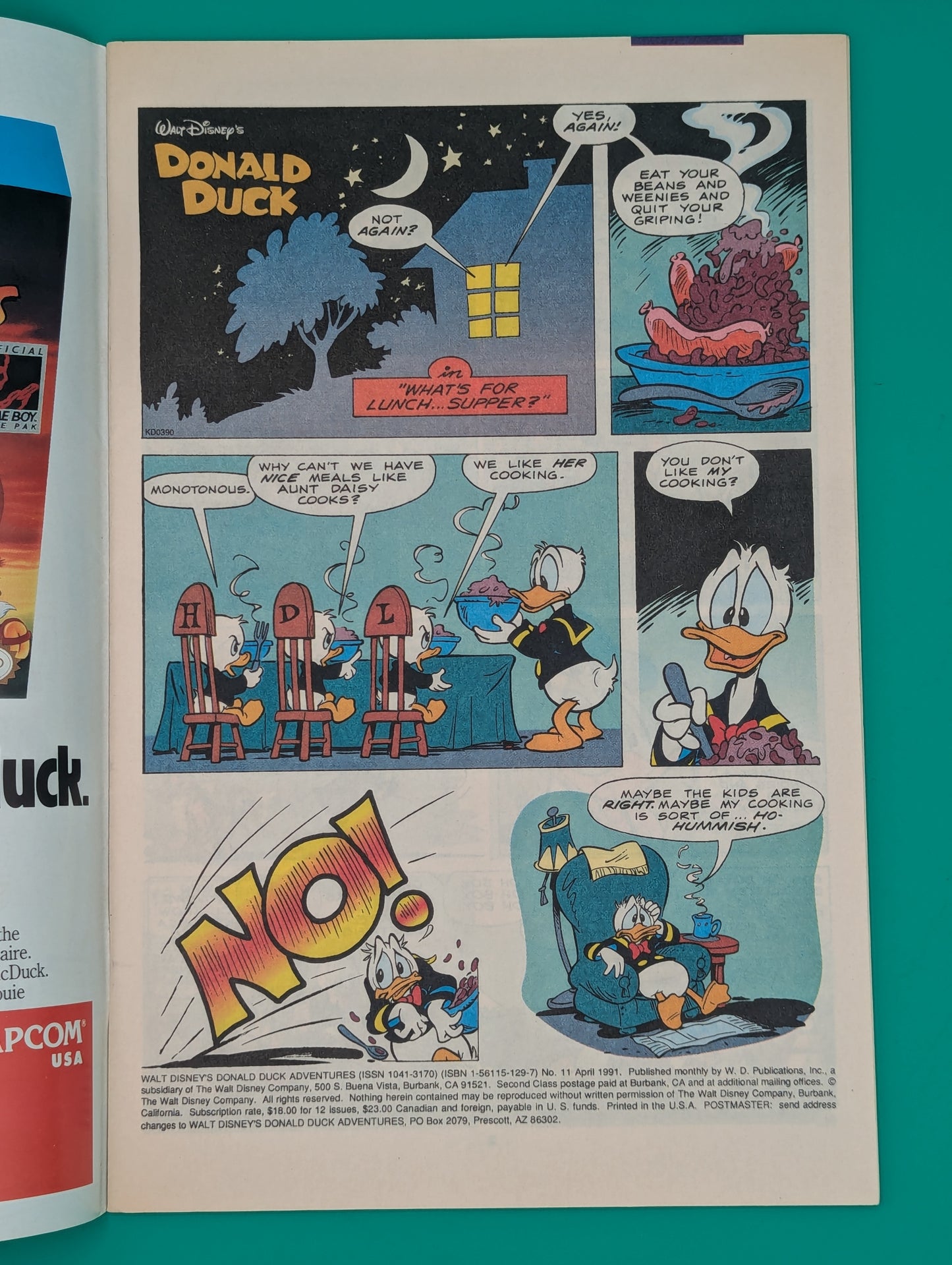 Walt Disney's Donald Duck Adventures #11 (1991) - Gladstone Comic Collectibles:Comic Books & Memorabilia:Comics:Comics & Graphic Novels JJJambers Jamboree