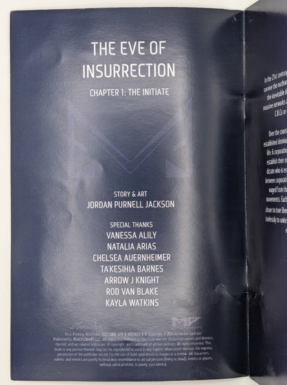 The E.V.E of Insurrection #1 (2021) - Independent Comic - Fine+ - Signed! Collectibles:Comic Books & Memorabilia:Comics:Comics & Graphic Novels JJJambers Jamboree