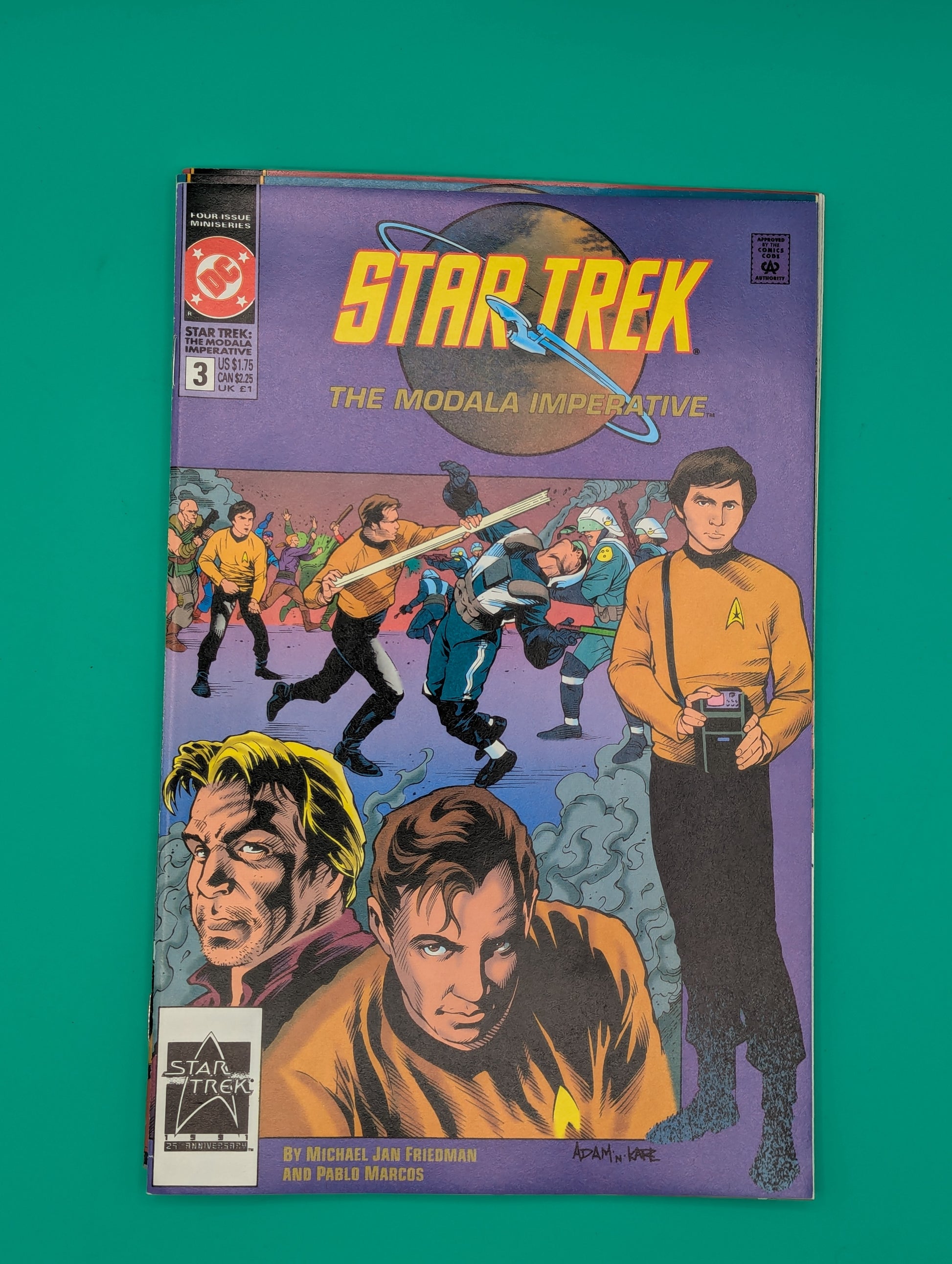 Star Trek: The Modela Imperative #3 of 4 (1991) - DC Comics Collectibles:Comic Books & Memorabilia:Comics:Comics & Graphic Novels JJJambers Vintage Vault   