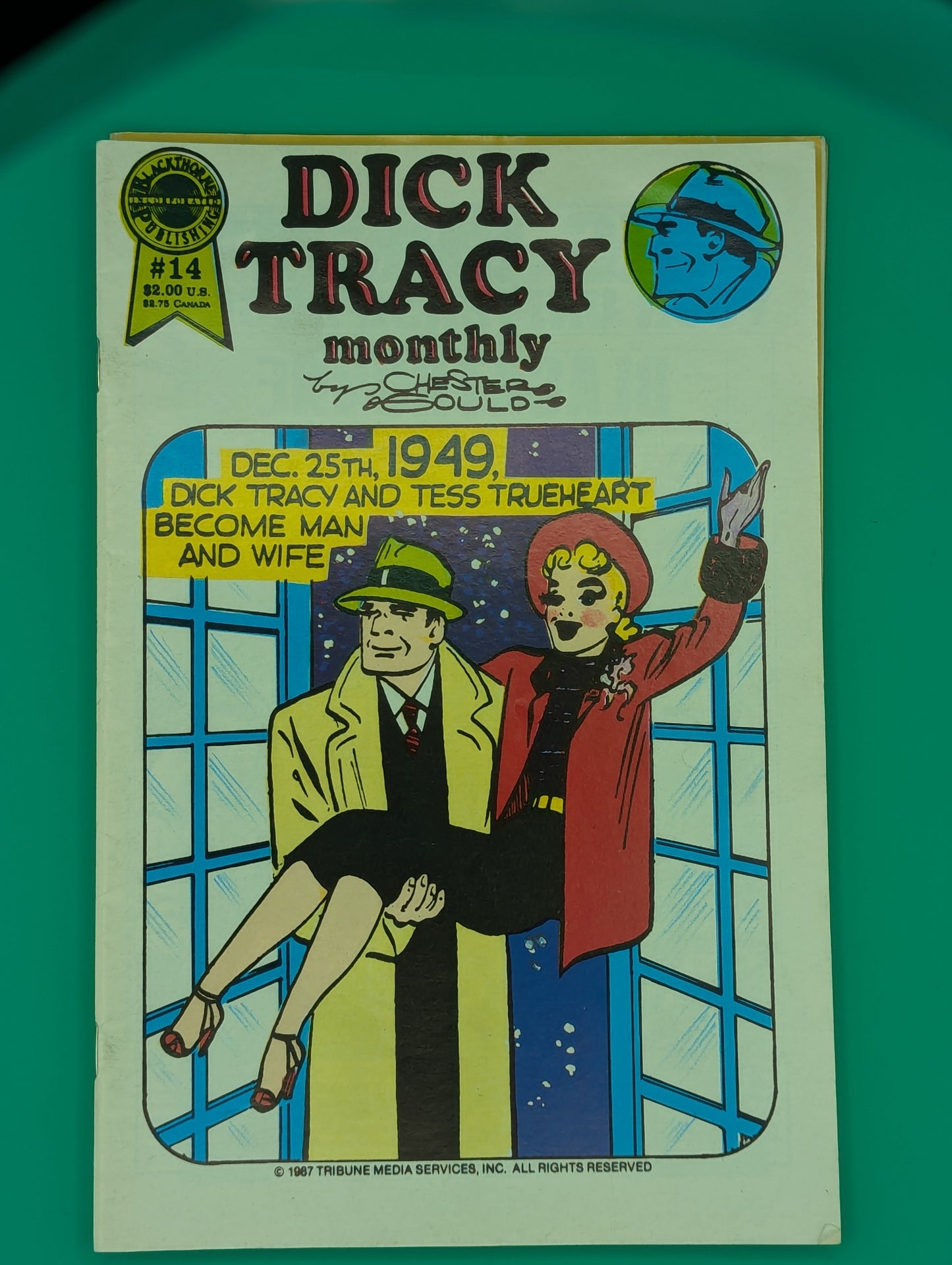 Dick Tracy Monthly #14 - Blackthorne Publishing Comic Collectibles:Comic Books & Memorabilia:Comics:Comics & Graphic Novels JJJambers Vintage Vault   