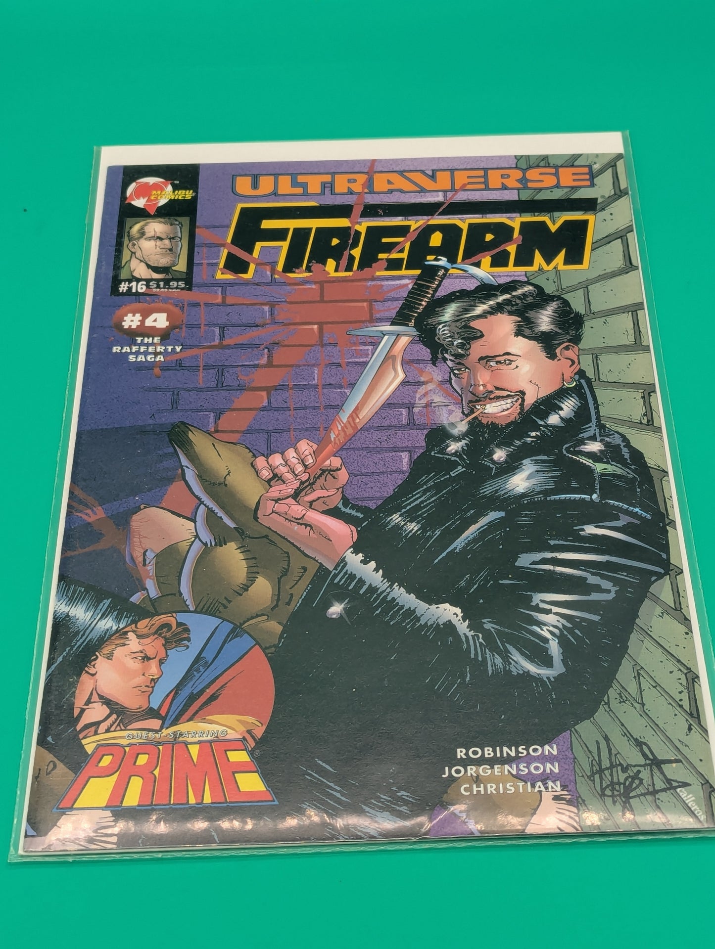 Firearm #16: The Rafferty Saga #4 (1994) - Malibu Comic Collectibles:Comic Books & Memorabilia:Comics:Comics & Graphic Novels JJJambers Jamboree