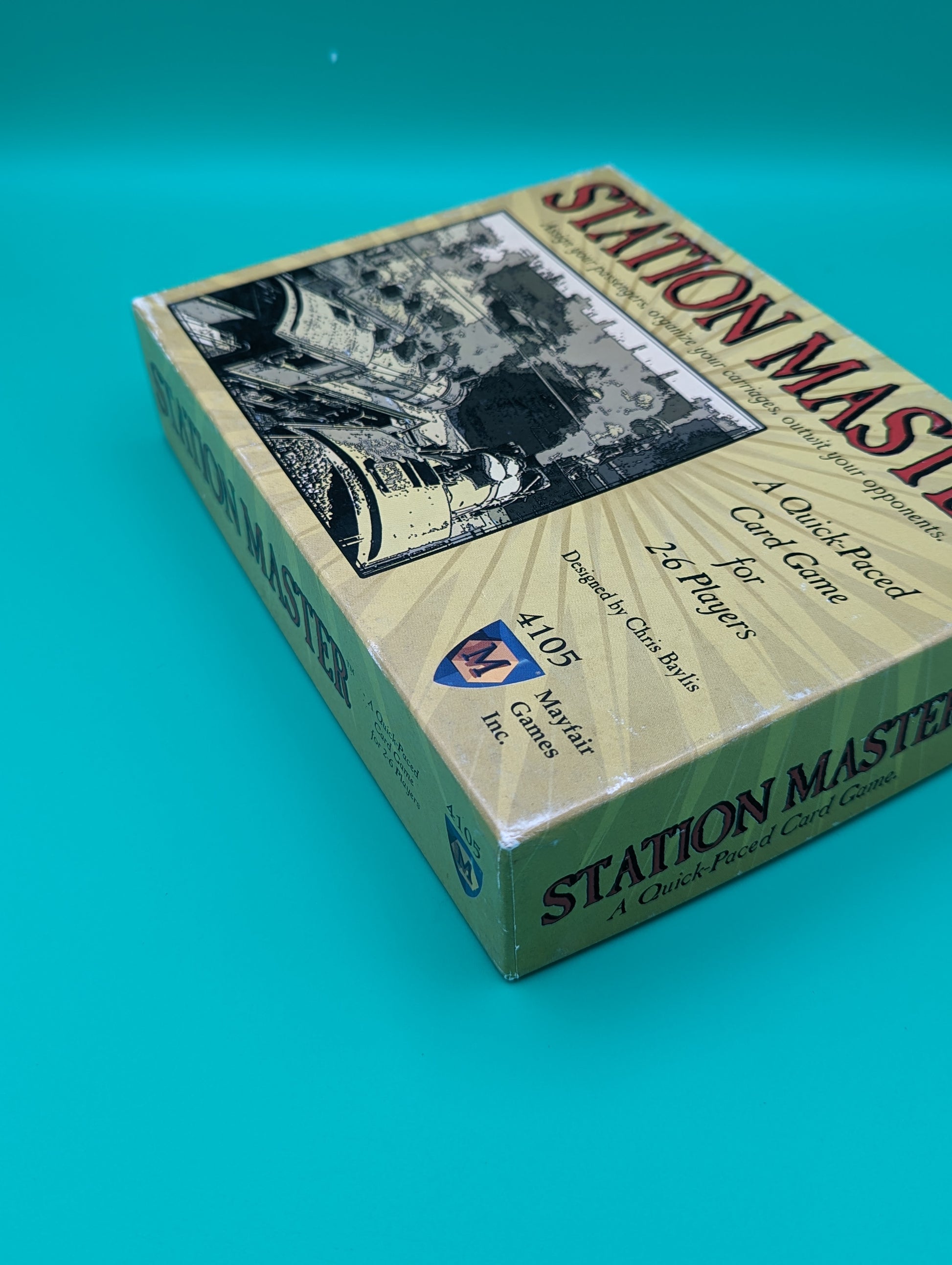 Station Master Board Game (2004) - Used, 100% Complete - Mayfair Games Toys & Hobbies:Games:Board & Traditional Games:Contemporary Manufacture JJJambers Jamboree   