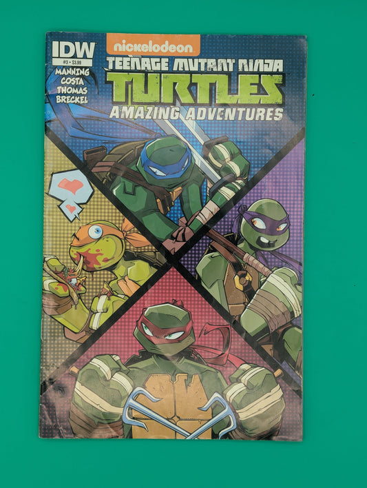 Teenage Mutant Ninja Turtles: Amazing Adventures #3 (2015) - IDW Comic Collectibles:Comic Books & Memorabilia:Comics:Comics & Graphic Novels JJJambers Jamboree