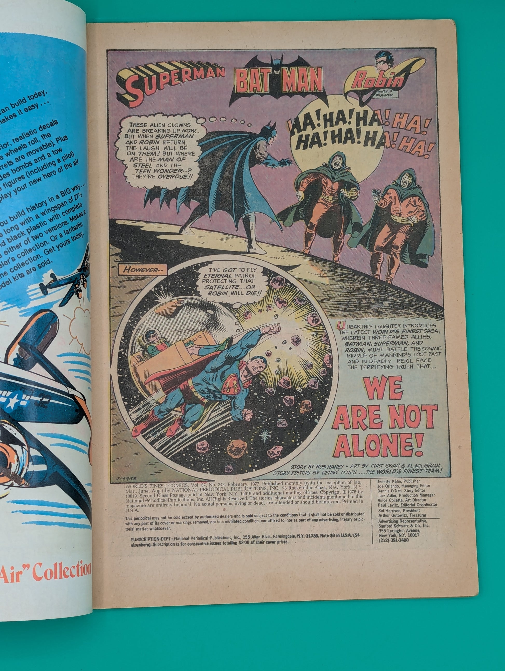 World's Finest Comics #243 (1977) - DC Comic Collectibles:Comic Books & Memorabilia:Comics:Comics & Graphic Novels JJJambers Jamboree