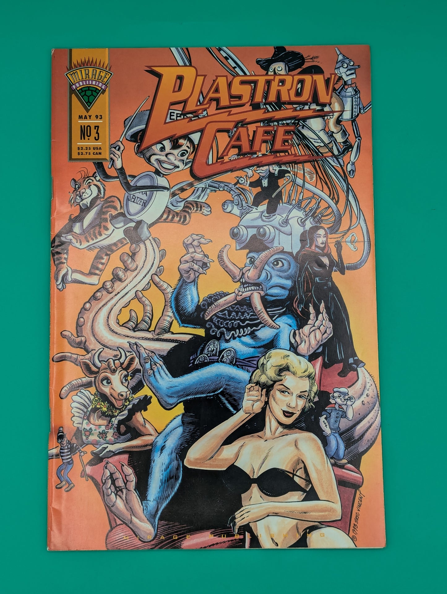 Plastron Cafe #3 (1993) - Mirage Publishing Collectibles:Comic Books & Memorabilia:Comics:Comics & Graphic Novels JJJambers Jamboree